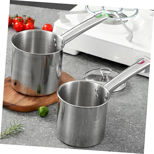 Miniatura 8 de 1 juego de sartén para pasta, cesta para hervir la cocina, colador de cocina, olla de vapor con tapa, olla con canasta, canasta de alambre para