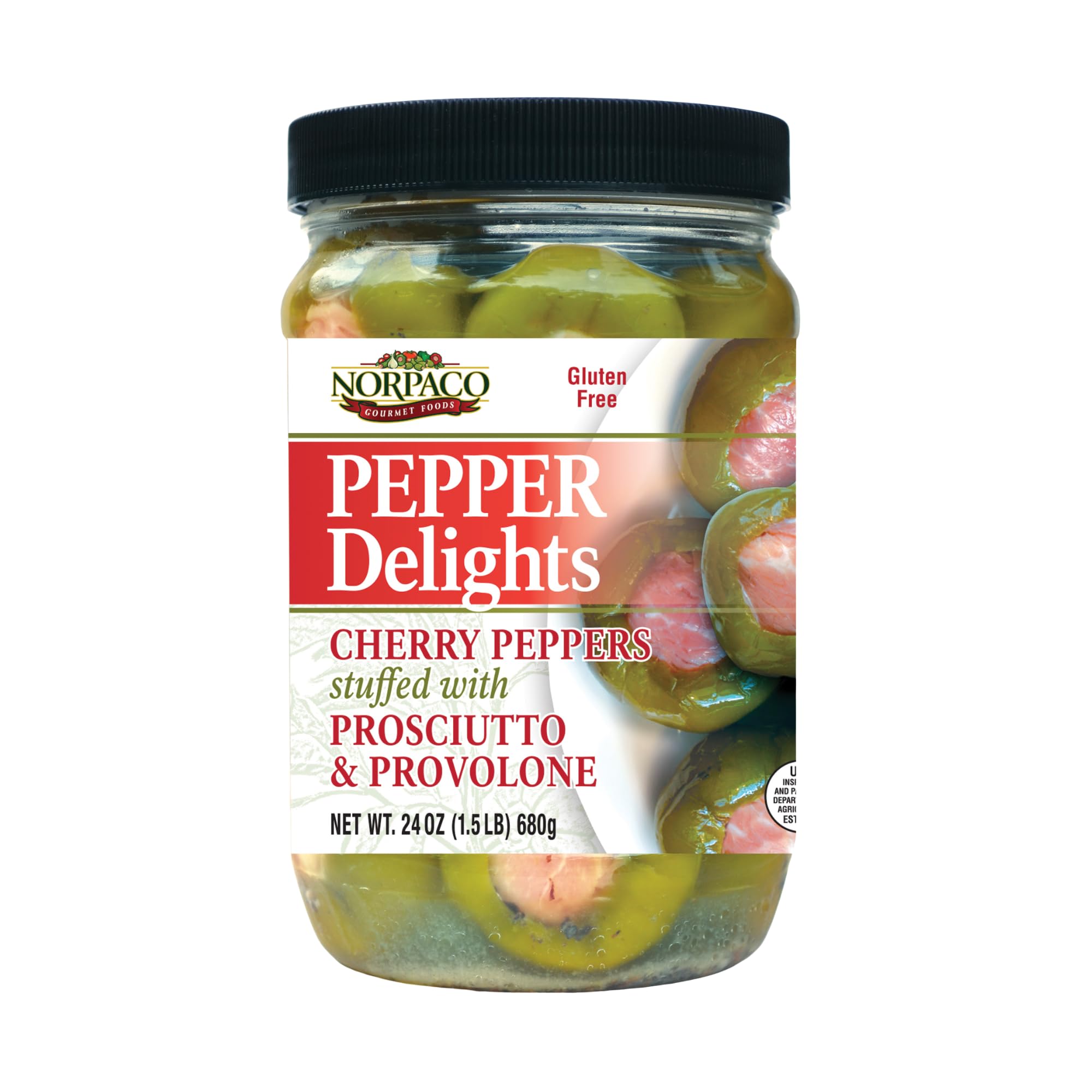 Norpaco Prosciutto and Provolone Stuffed Peppers, 24 oz