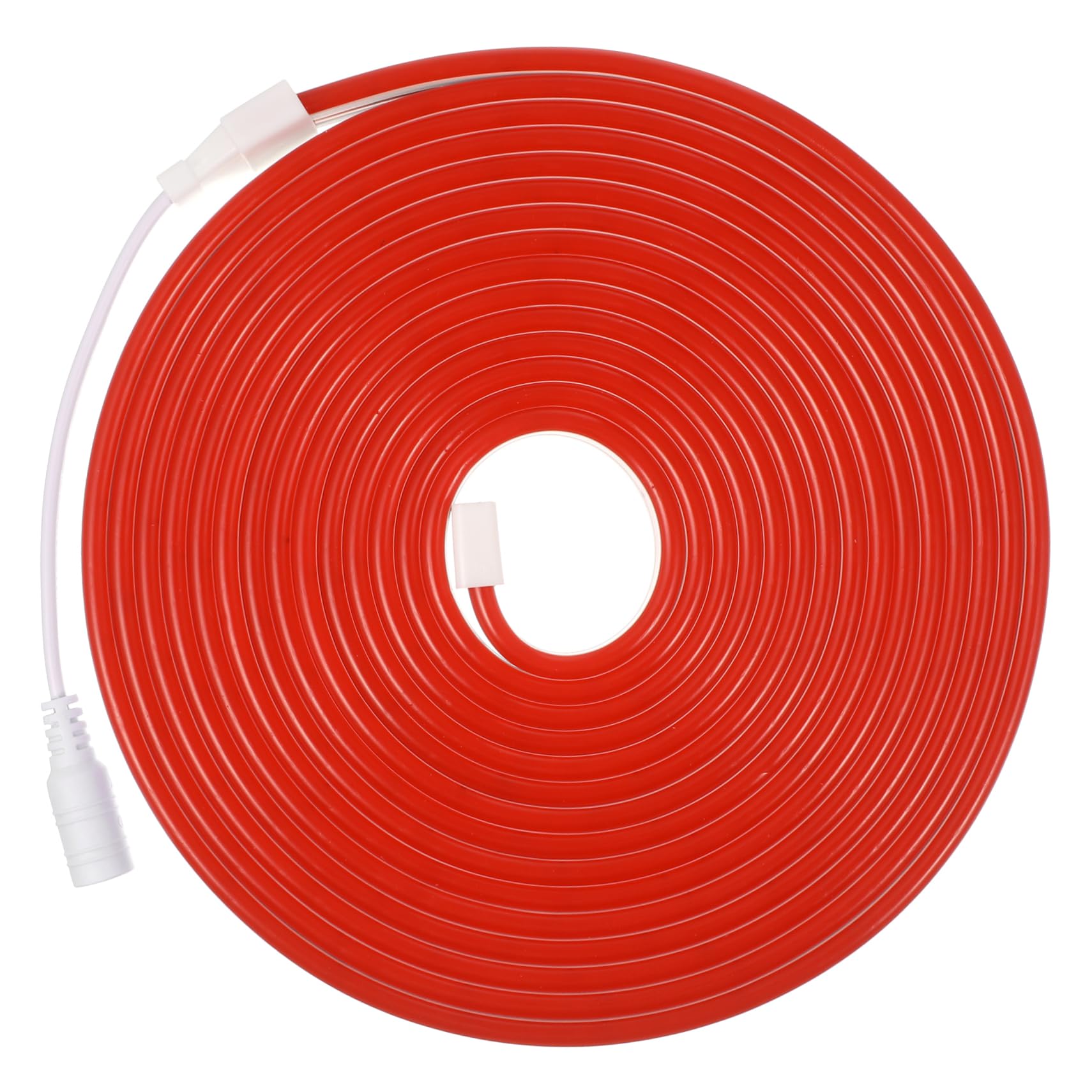 Angoily Led Rope Lights Red Flexible Light Strip 5m for Decor Bars Outdoor Us Plug