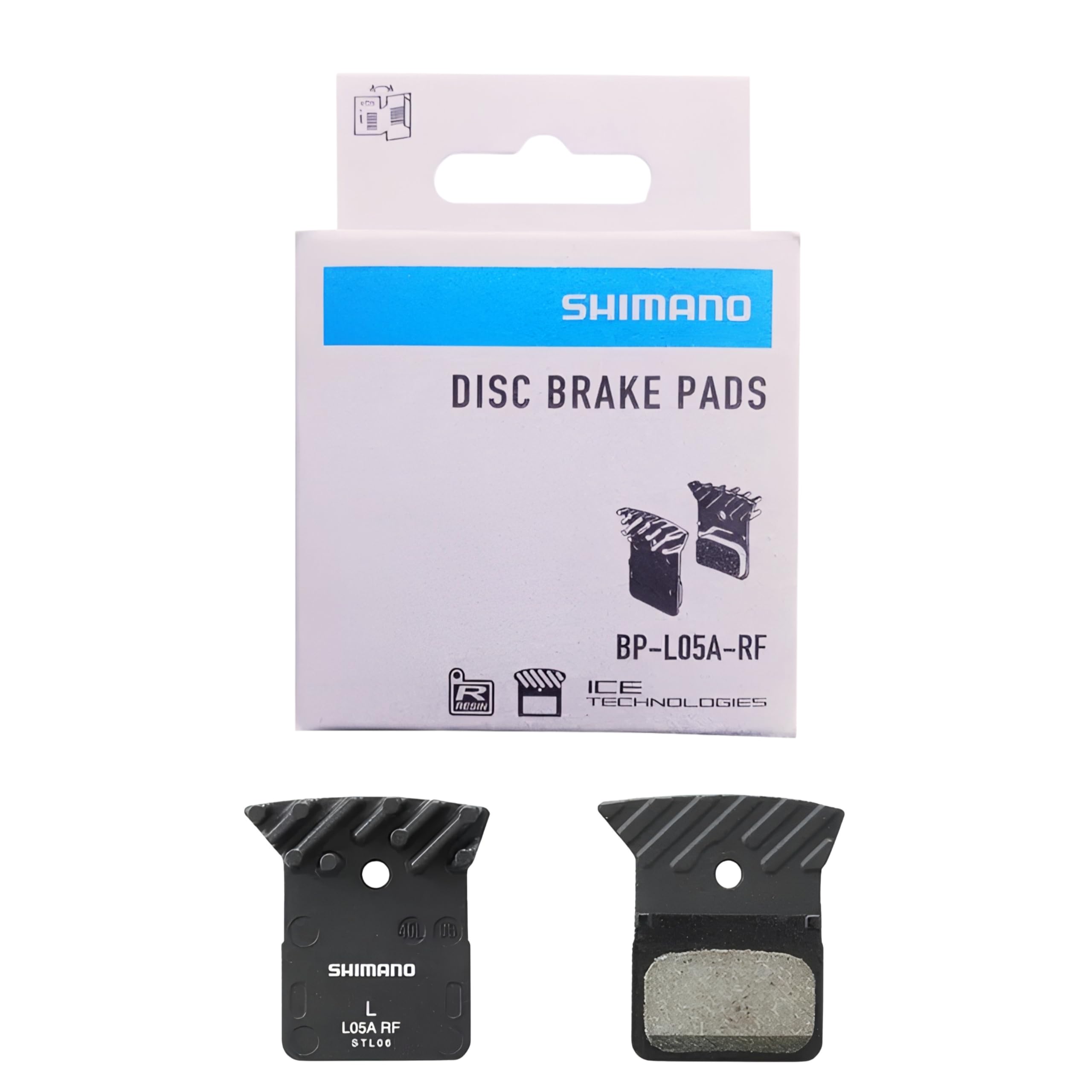 Shimano L05A-RF Bremsscheiben Schwarz Einheitsgröße
