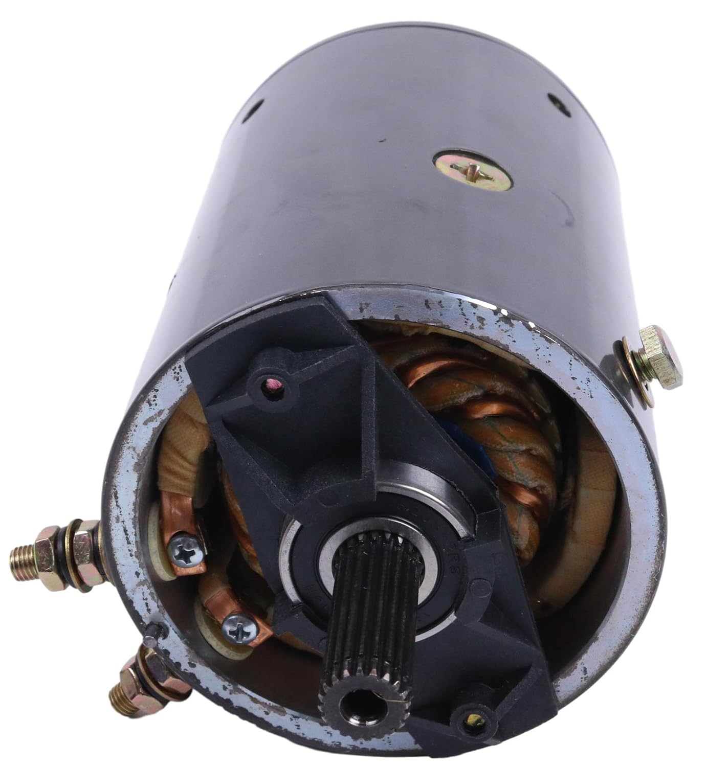 Solarhome 12V 4.6 HP Winch Motor 74756 Compatible with Warn Industries M12 M12000 M15 M15000