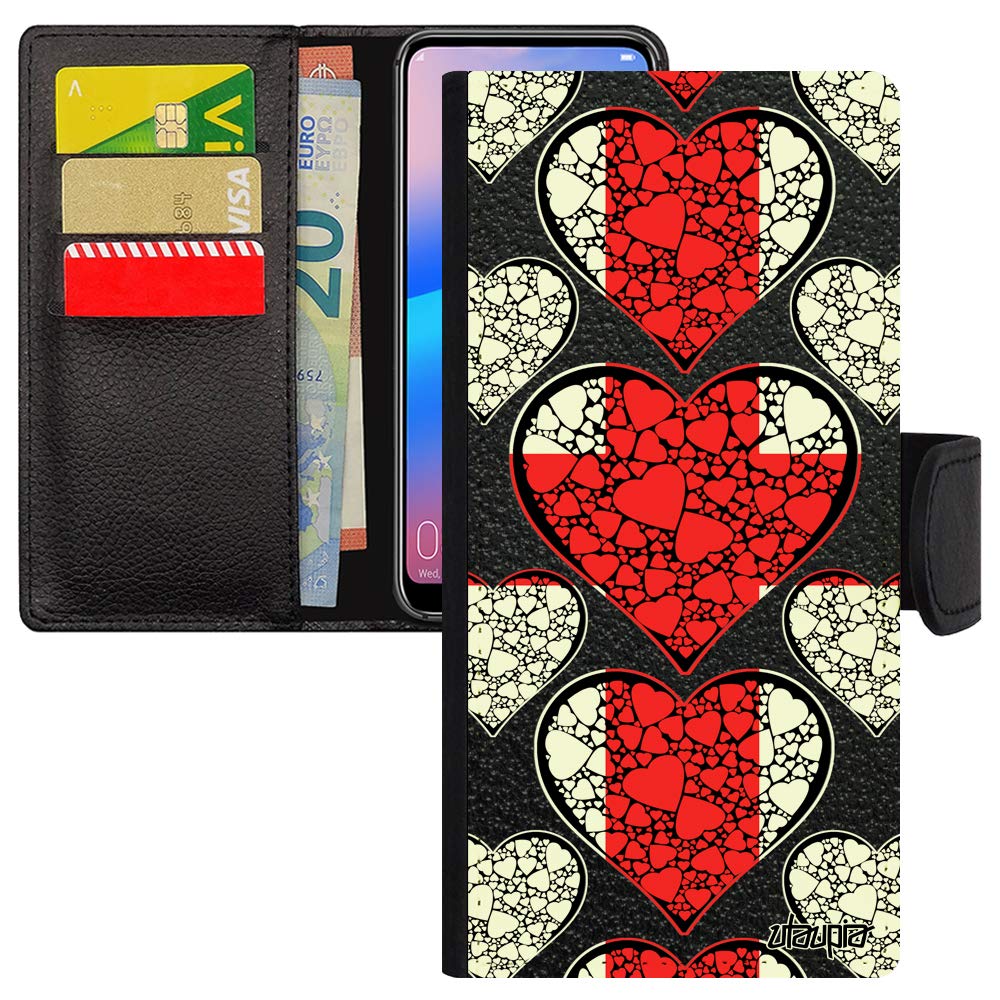 Coque antichoc Samsung A21s simili cuir rabat Angleterre anti rayures - 2