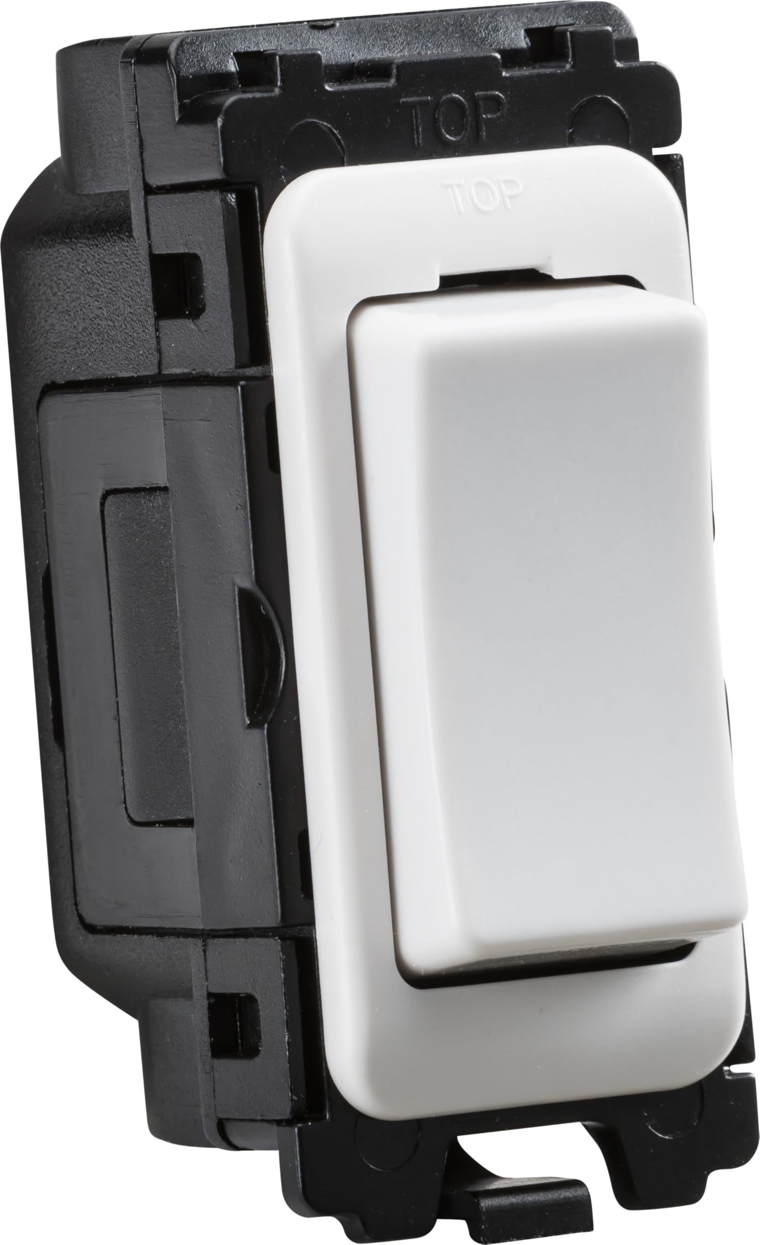 Knightsbridge 20AX 2-Way Retractive Switch Module (Centre Off)