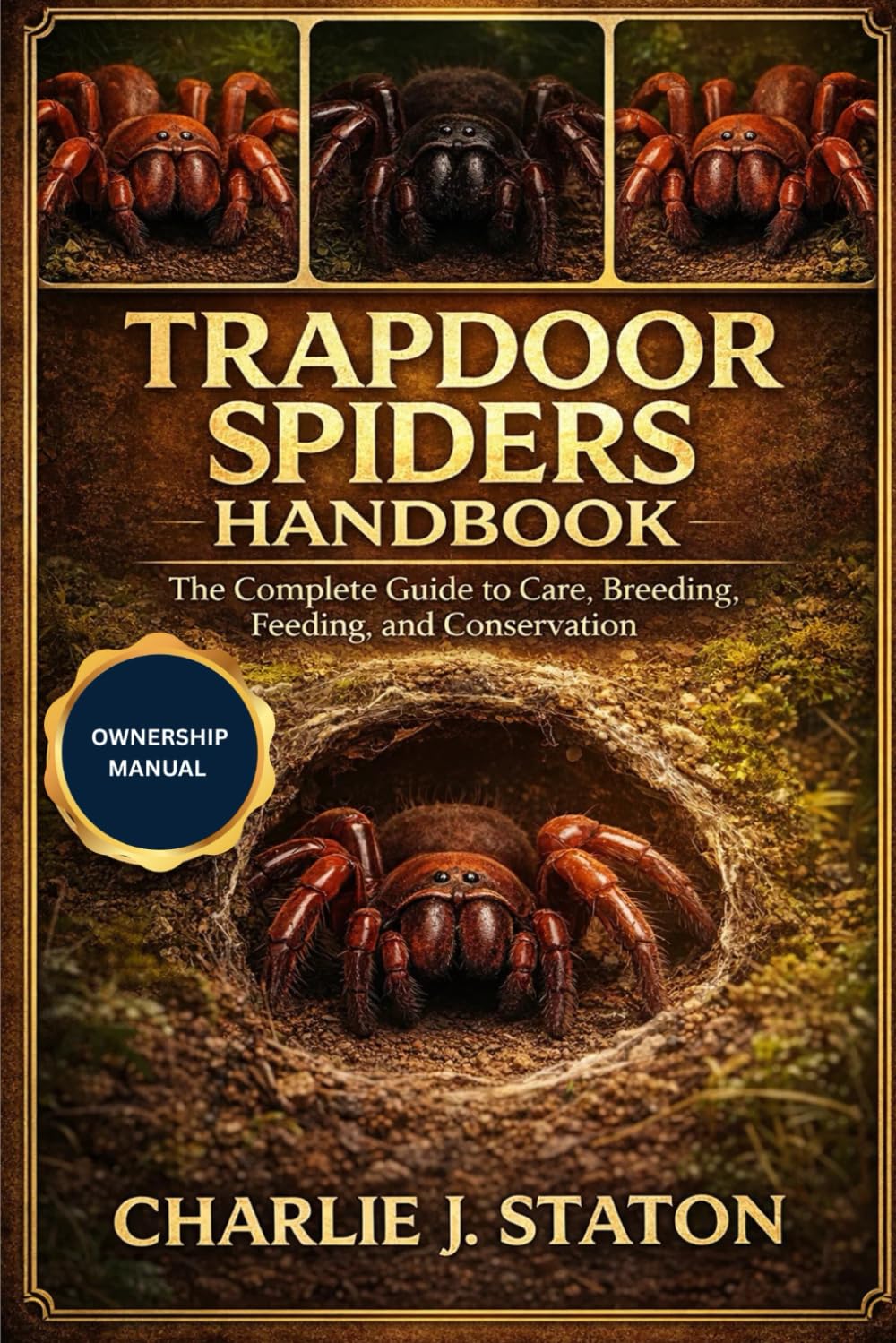 TRAPDOOR SPIDERS HANDBOOK: The Complete Guide to Care, Breeding, Feeding, and Conservation