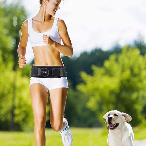 Miniatura 7 de Cinturón sacroilíaco para mujeres y hombres que alivian el dolor ciático, pélvico, espalda baja y piernas, estabiliza la articulación SI,