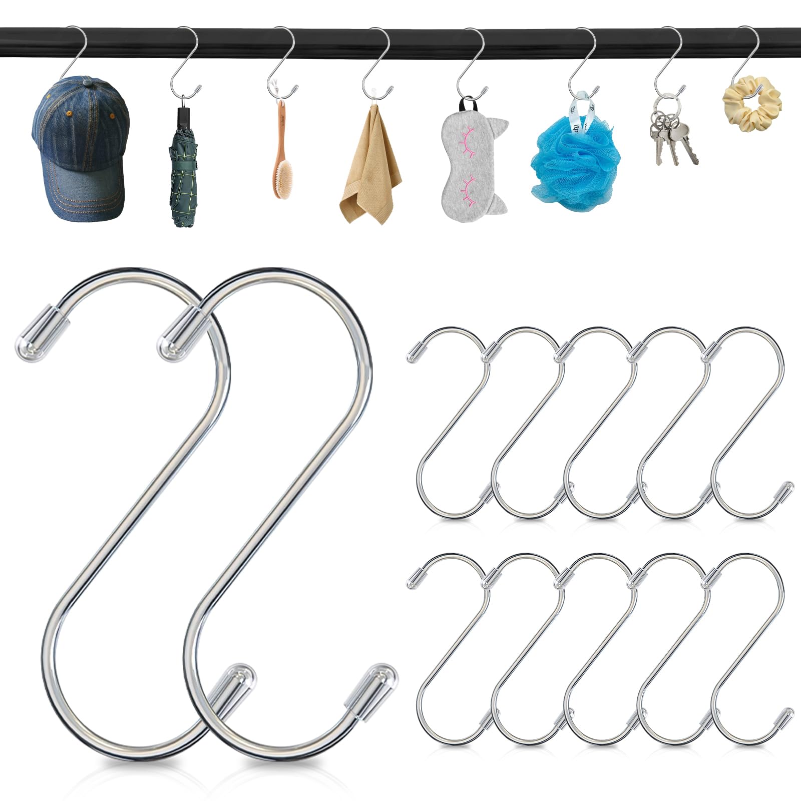 Gancho en S de Acero Inoxidable, Gancho de Almacenamiento ...