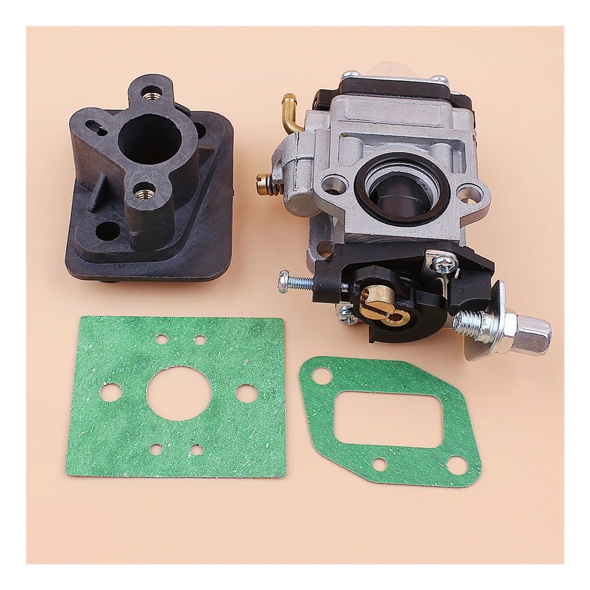 Kit de Juntas de colector de admisión de carburador for desbrozadora con Motor de 43 CC 40-5 BC430 CG430 1E40F-5 TL33 TL43 T52 TU43