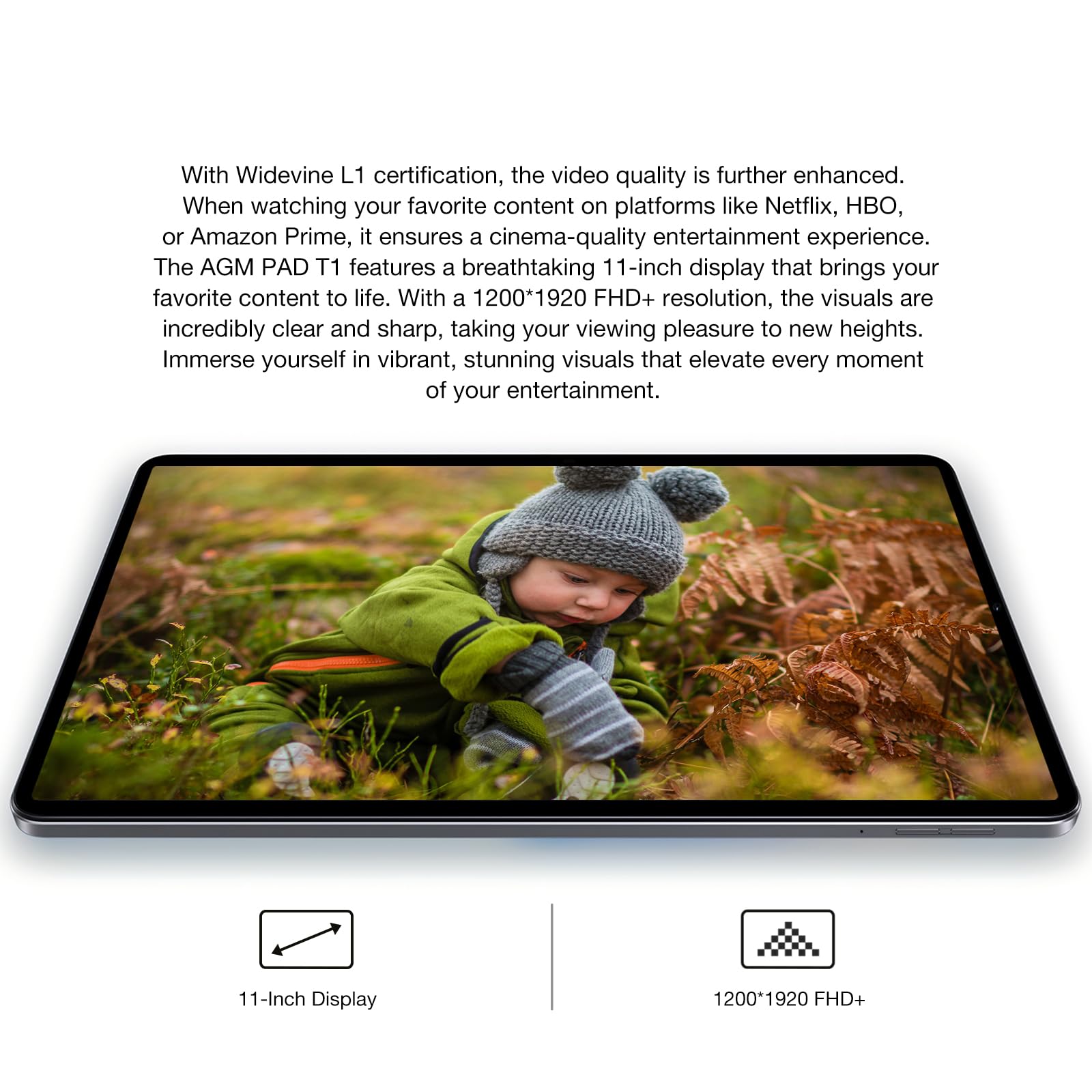 Amazon.com : AGM PAD T1 11-Inch Android 14 Tablet, 1920*1200