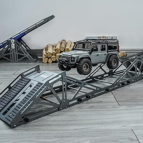 Miniatura 5 de INJORA Kit de obstáculos de puente de cuerda para SCX24 AX24 TRX4M FCX24 118 124 RC Crawer Car