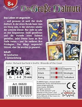 Amigo 6920 The Great Dalmuti Cardgame