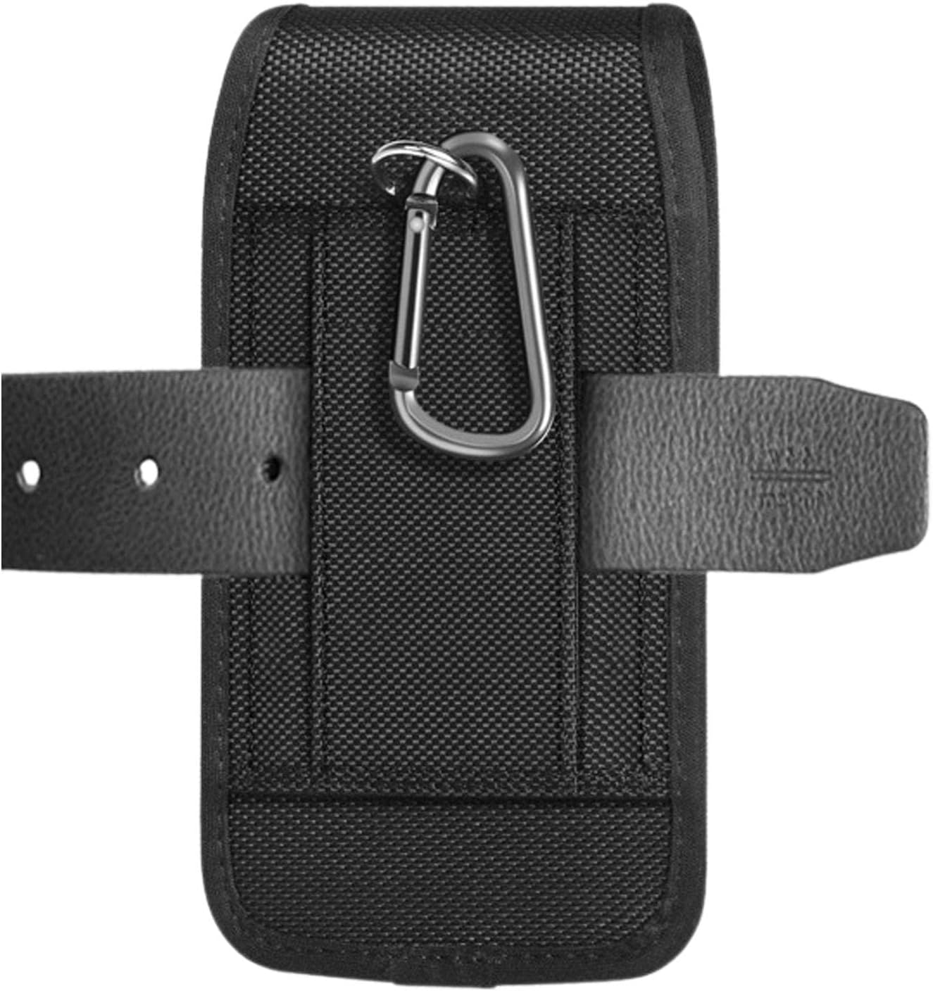 HJKJ Black Phone Holster Men Black Phone Holsters Men Nylon Cell