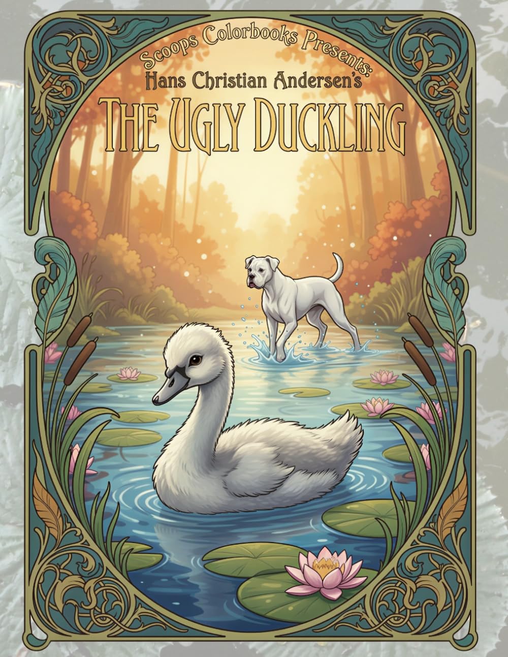 The Ugly Duckling: A Coloring Storybook