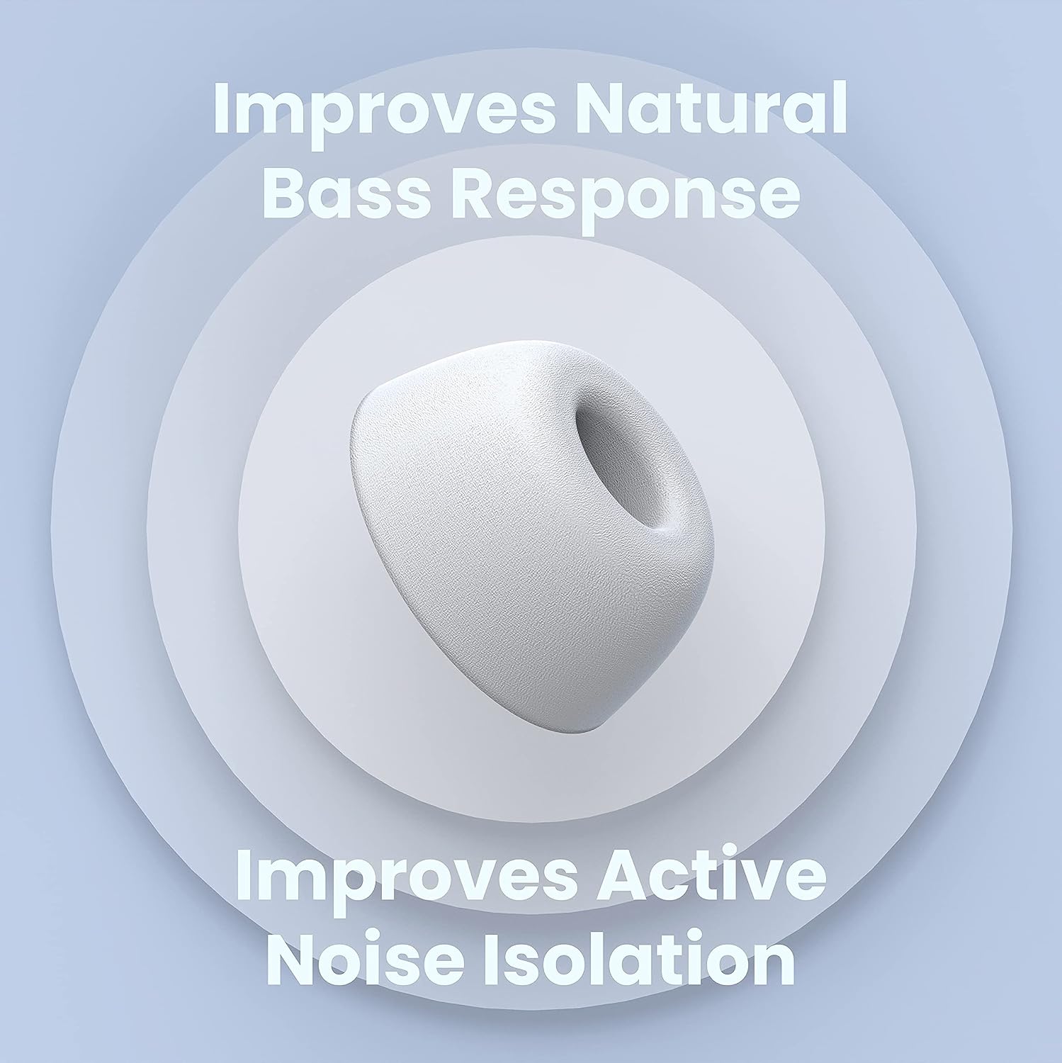 Foam Masters Memory Foam Ear Tips for Samsung Galaxy Buds Pro (and Jabra 85t) | 3 Pairs