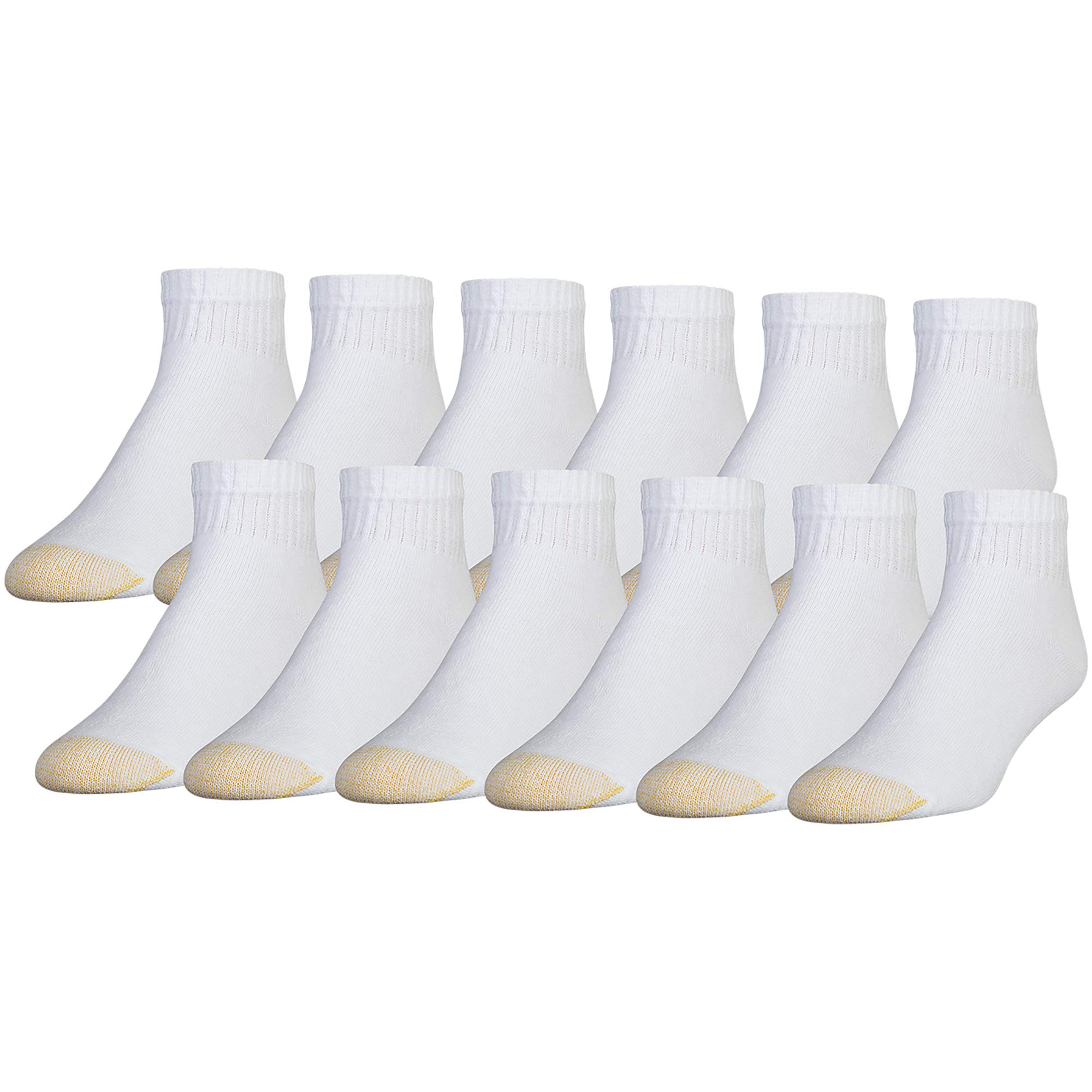 GOLDTOEMen's Cotton Ankle Athletic Socks (Multipairs)OEKO-TEX STANDARD 100