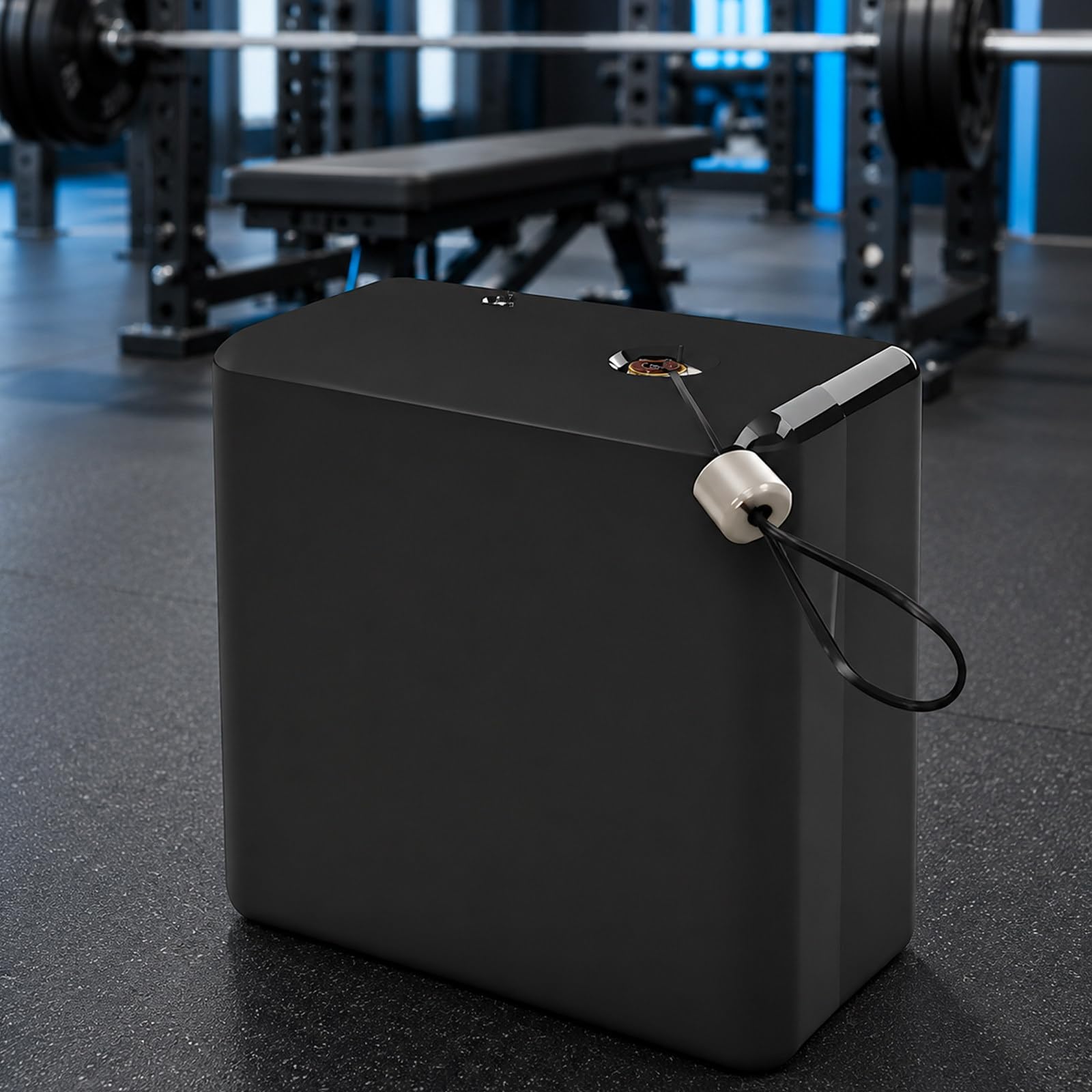 vnmudzeo Linear Position Transducer,Powerlifting – Velocity Based Training Device,Real-Time Data Tracking,Voice Alerts,Magnetic Mount,20kg Load