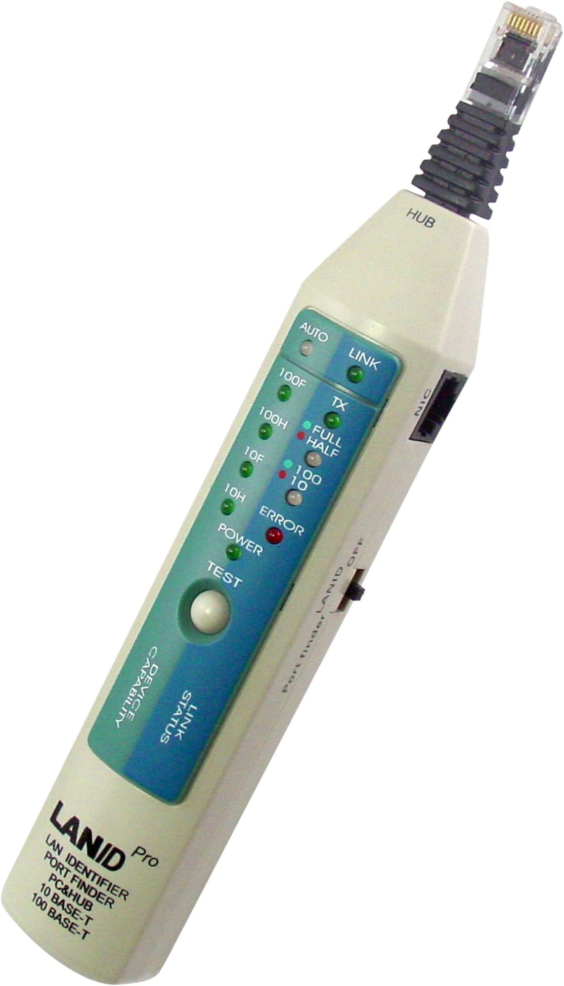Hobbes 256655 Pro LAN ID Pro Network Device Link and Speed Status Identifier with Portfinder