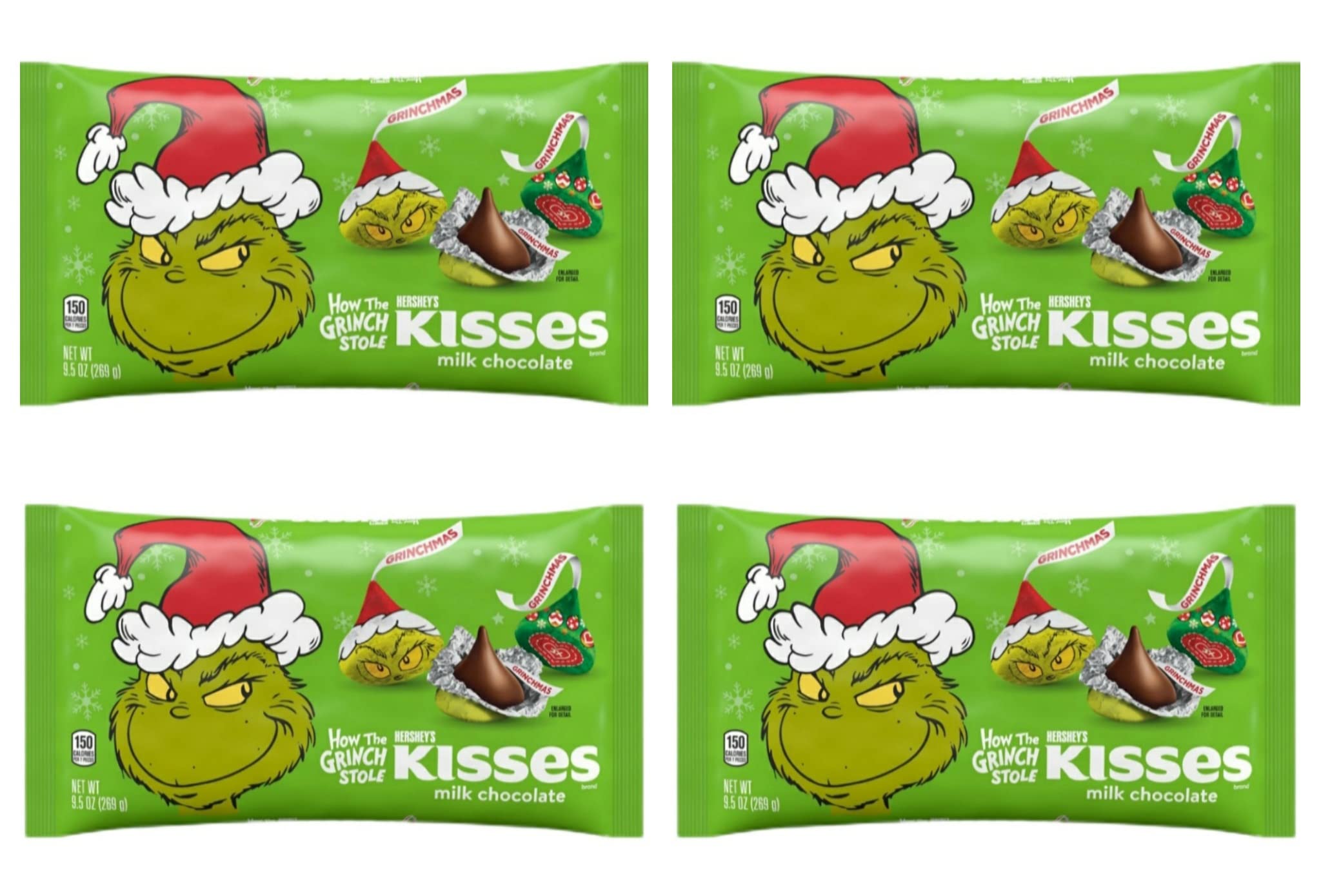 Buy Hersheys Kisses How The Grinch Stole Kisses Milk Chocolate Candy