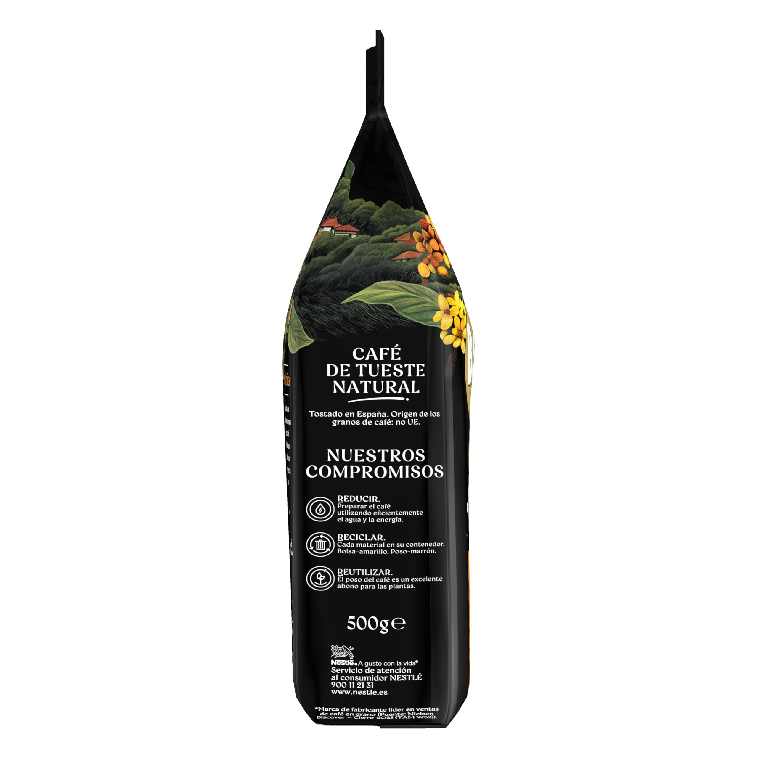 Bonka Café Grano Colombia 500g, intensidad 8