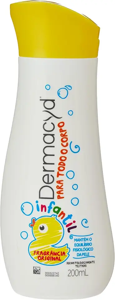 Dermacyd Sabonete líquido infantil Para todo o corpo, 200 ml