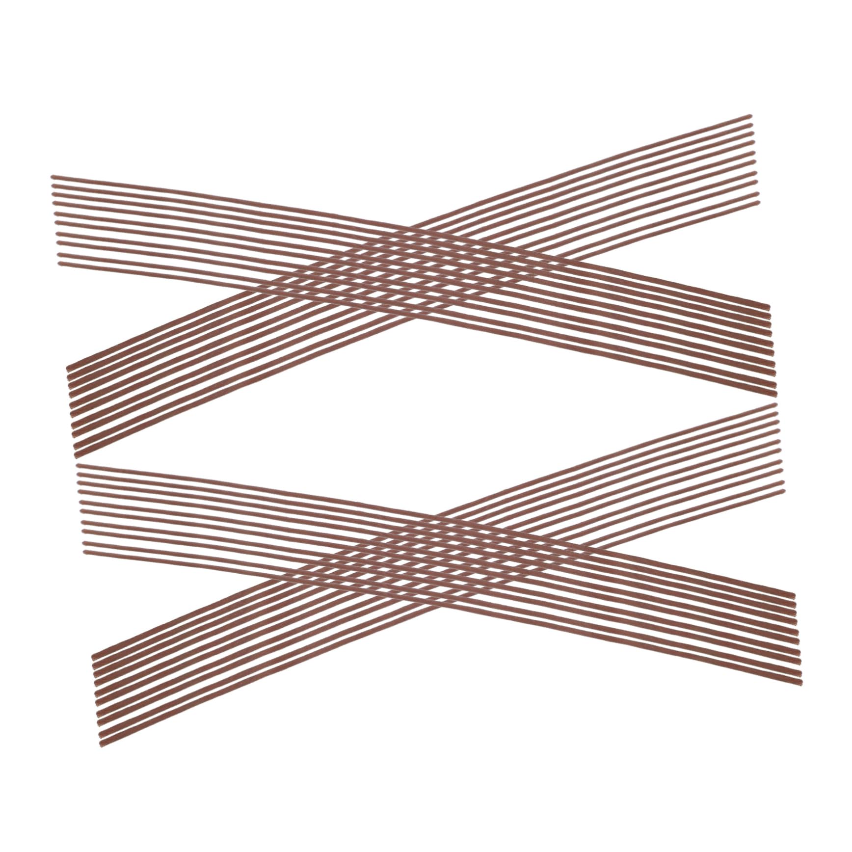 ARTIBETTER 50Pcs Iron Floral Stems for DIY Crafts Bendable Wire Sticks for Flower Arrangements Decor Versatile Decoration Projects for Dried Flowers