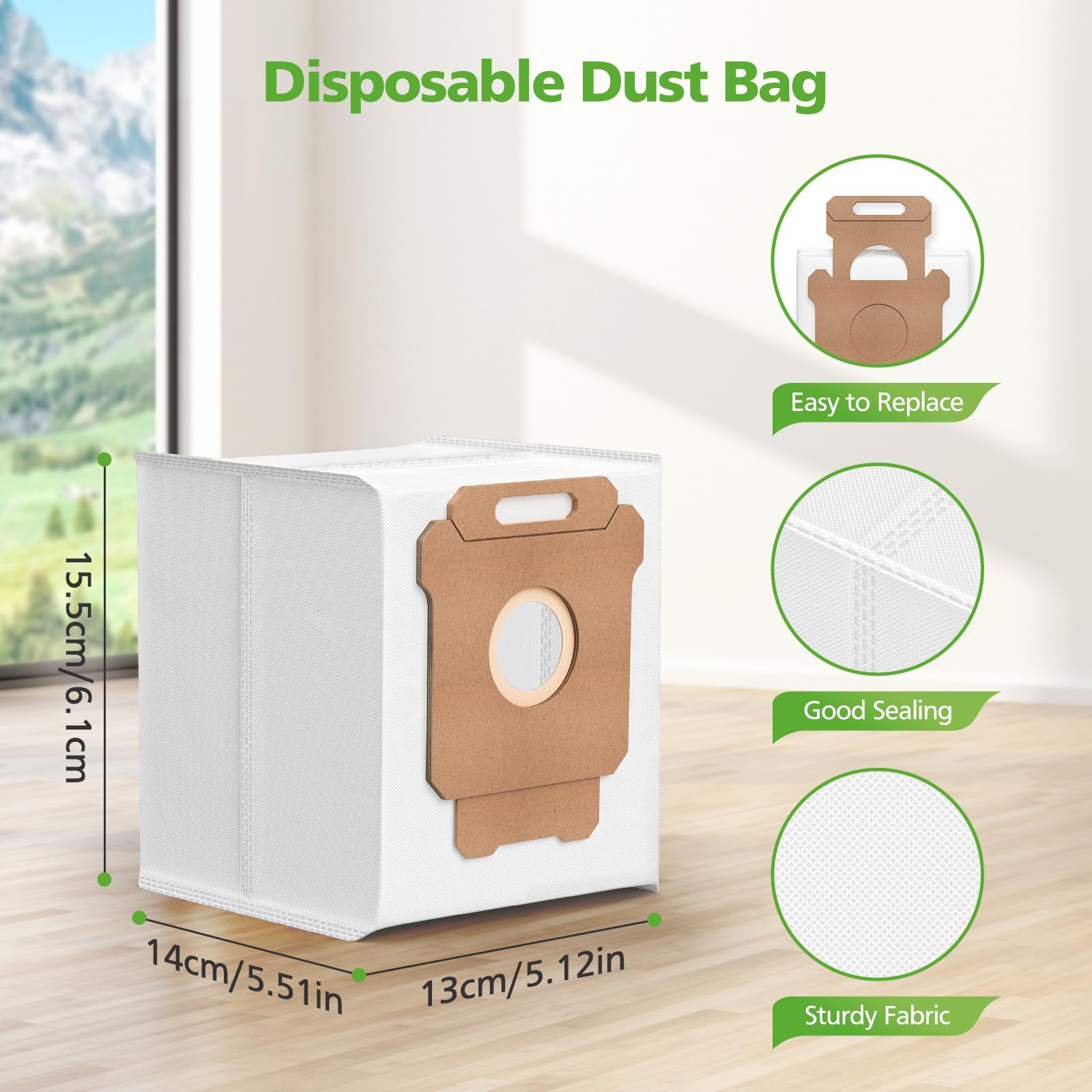 Amazon.com: 105 Dust Bags for iRobot Roomba Essential 104/105