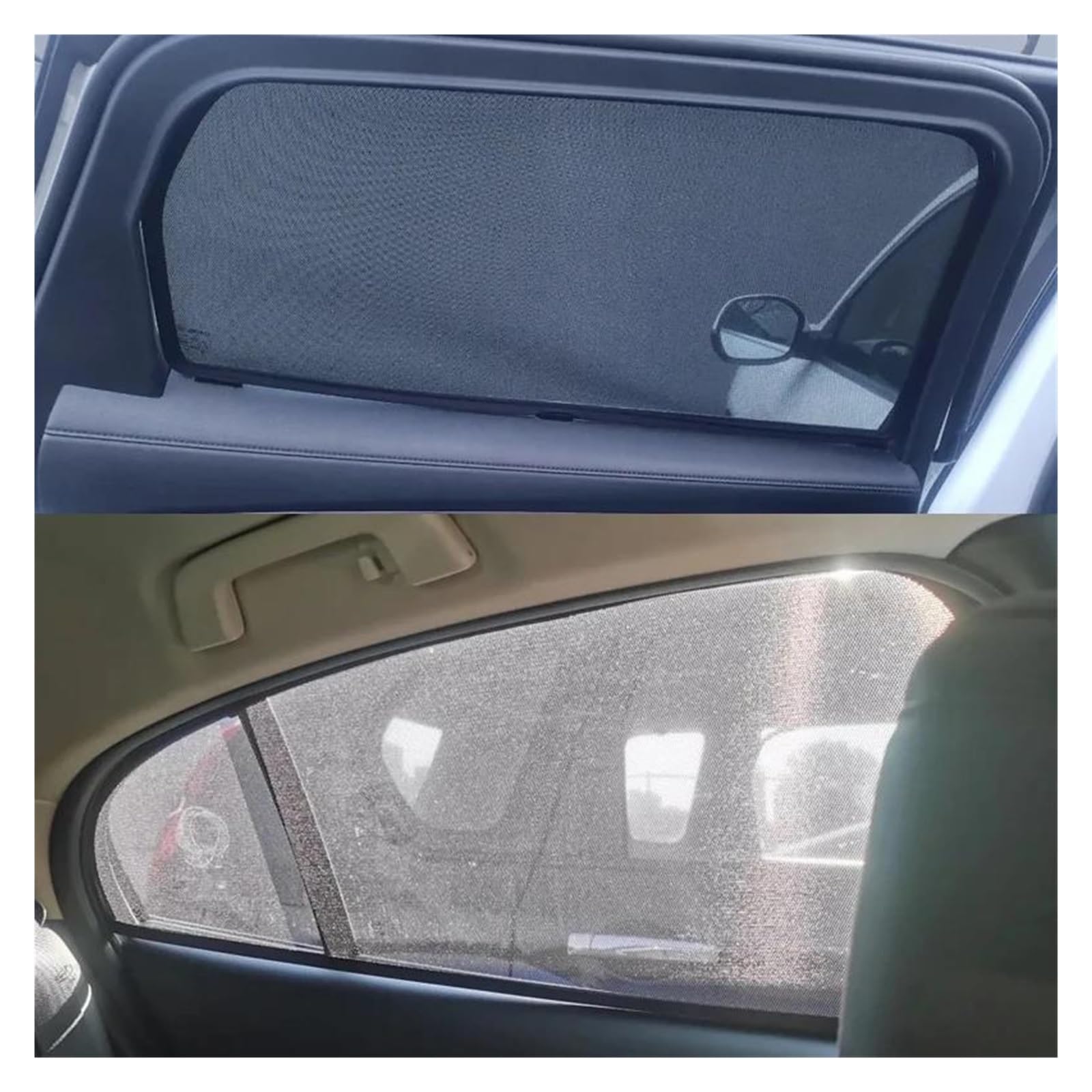 Sonnenblende Auto Auto Mesh Sonnenschutz Für MG 4 MG4 EH32 EV MK1 2022 2023 2024 Für Mulan Schattierung Fenster Vorhang Sonnenblende mesh Autoscheibenabdeckung(4pcs Front Rear)