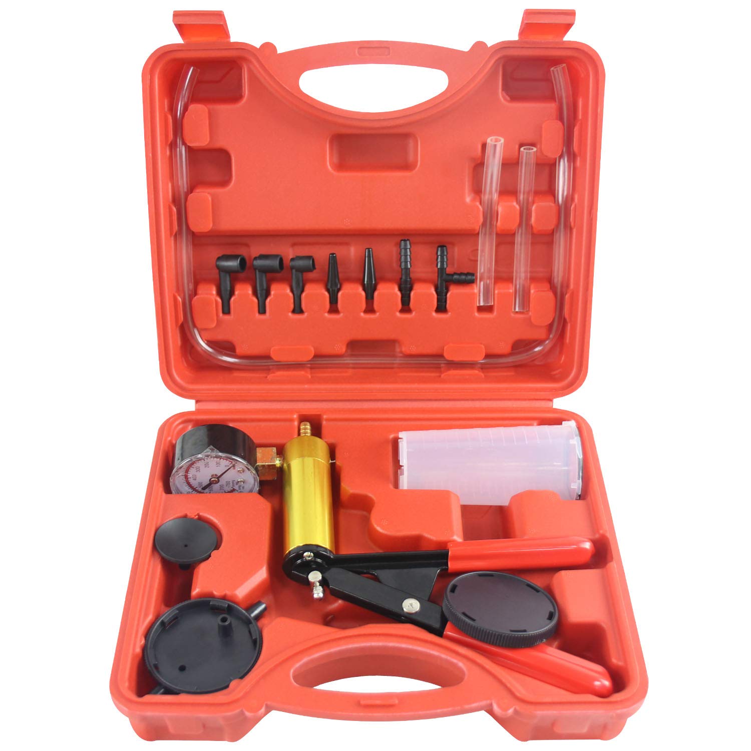 Buy Sutekus Brake Bleeding Kit Hand Held Vacuum Pump Tester Set for