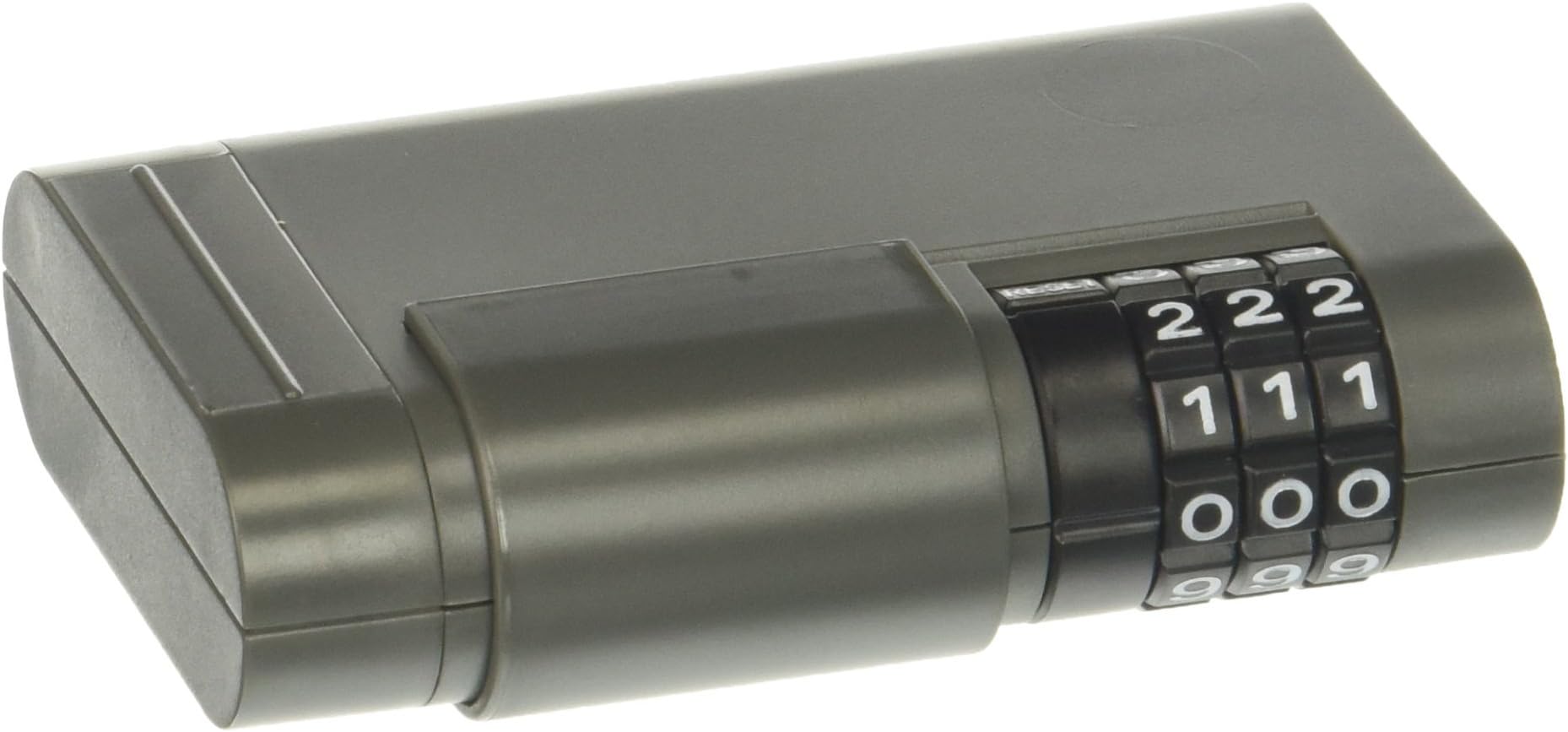 SAFETY 001844 Lock Magnet Key Case , Gray,Grey