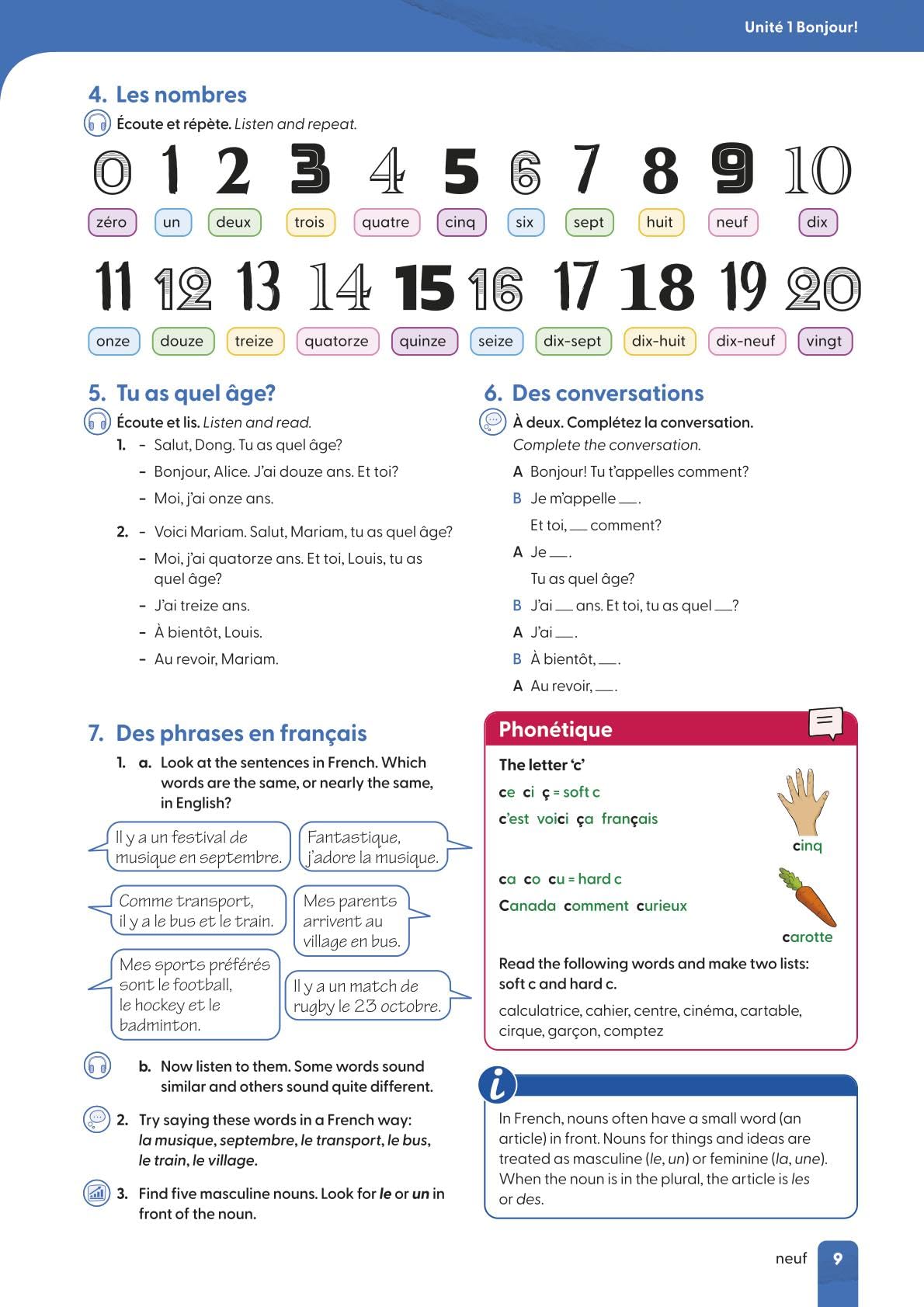 Tricolore 1 Sixth Edition Student Book
