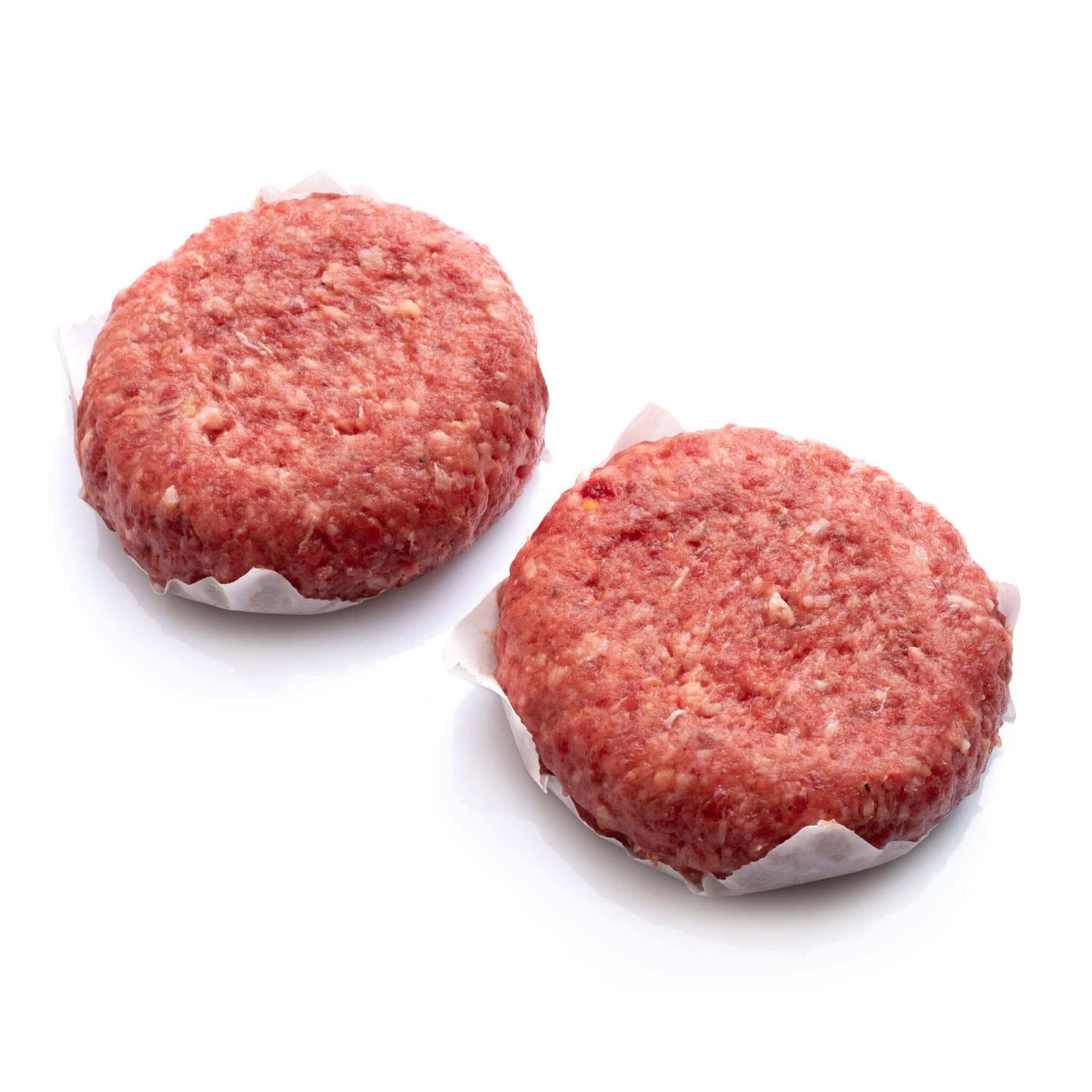 Casa Ortega - Burger meat Black Angus 2 unidades 160g/ud Casa Ortega - Carnicería tradicional - Carne fresaca de origen español preparada en el momento del pedido