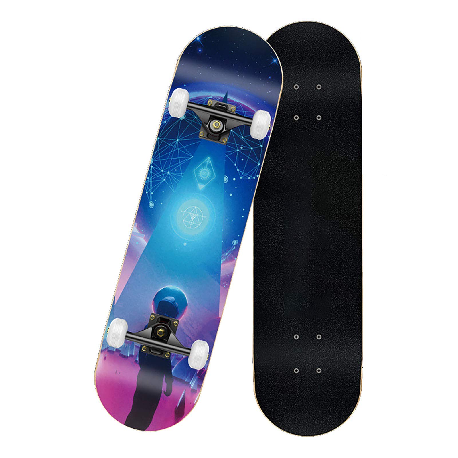 Amazon | スポーツアダルトスケートボード（ワンダリングアース