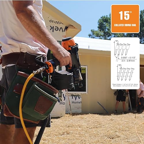 Miniatura 2 de Freeman PCN65 Clavadora con bobina para revestimiento de cercas