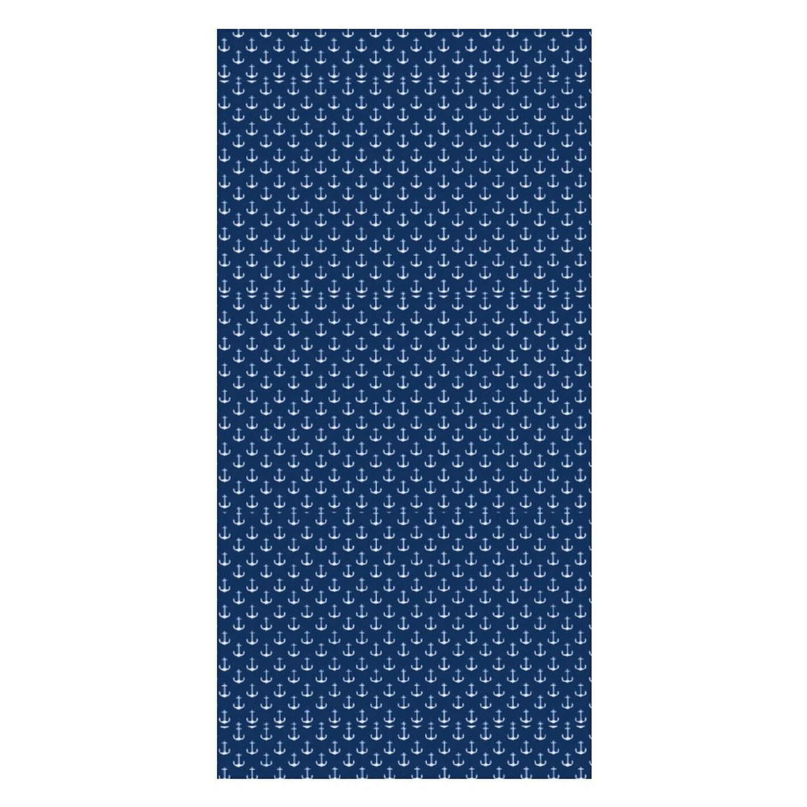 LWORZIIB Beach Towel, Nautical Anchor Dot Bath Towel, Pool Towel Great for Gym Swimming 80 X 160cm