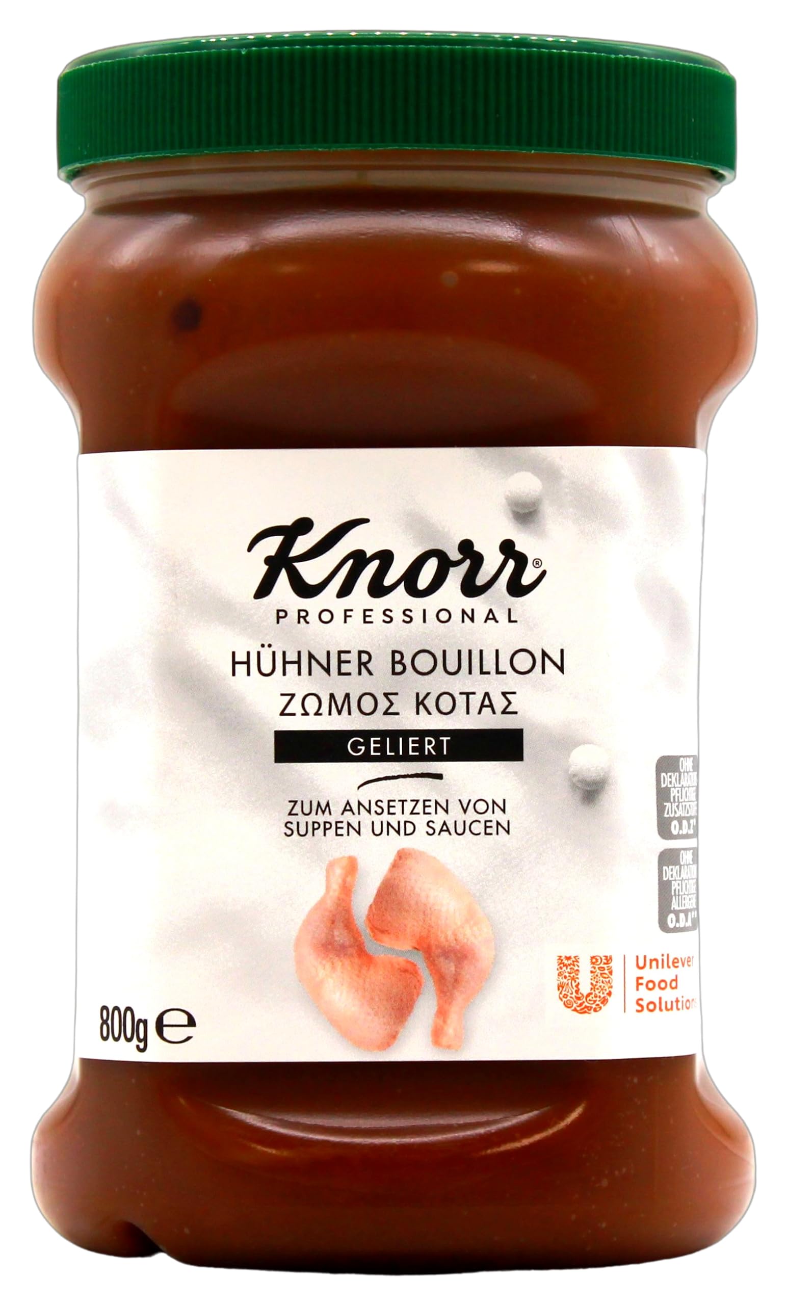 Knorr Professional Hühner Bouillon geliert, (1 x 800g)