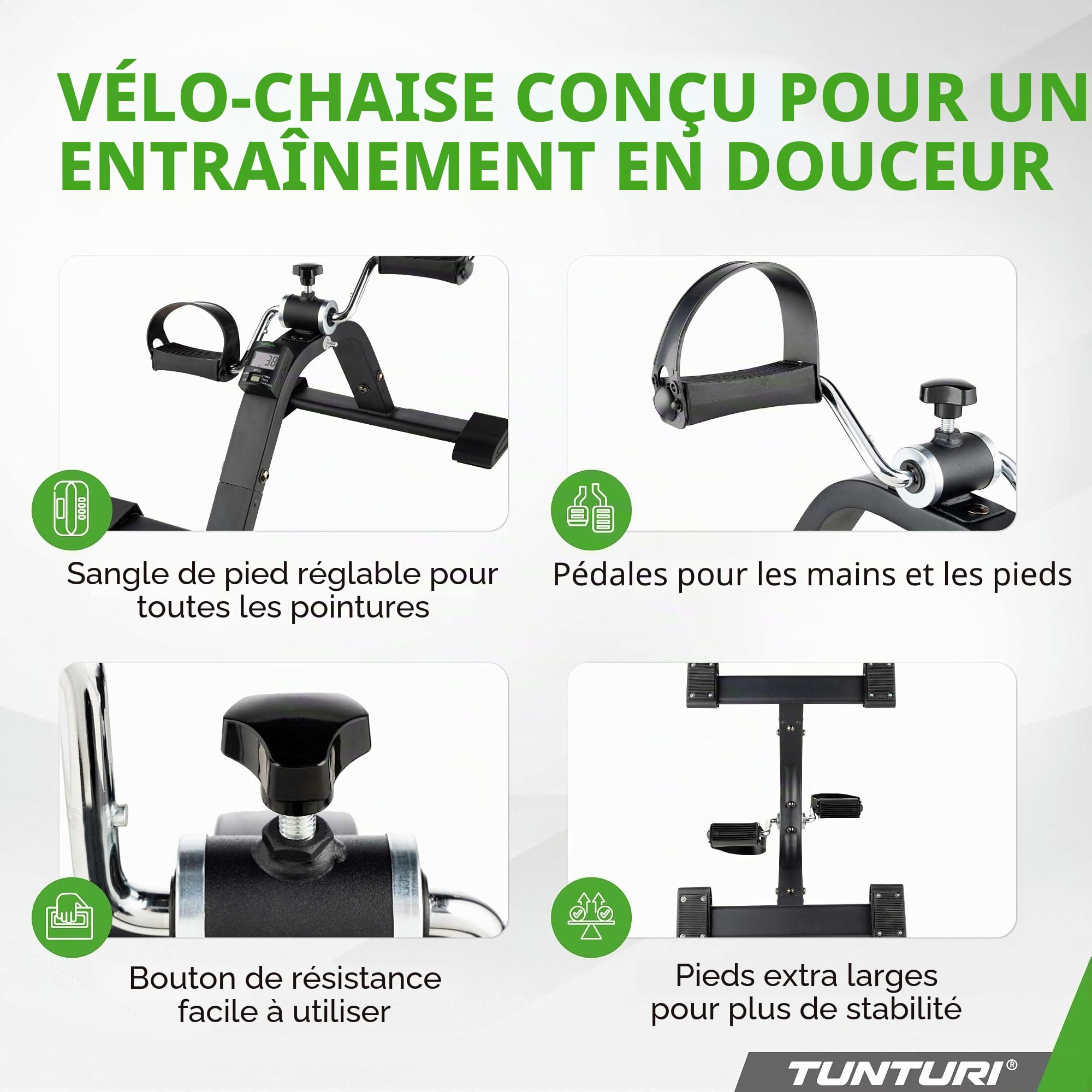 Tunturi Mini Bike Pro avec écran