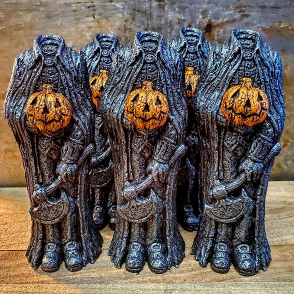 Gyufise Halloween Kürbis-Kuchenaufsatz – Harzfigur – 4,1 X 5,1 Cm – Gruselige Deko Für Party, Baby Shower & Geburtstag