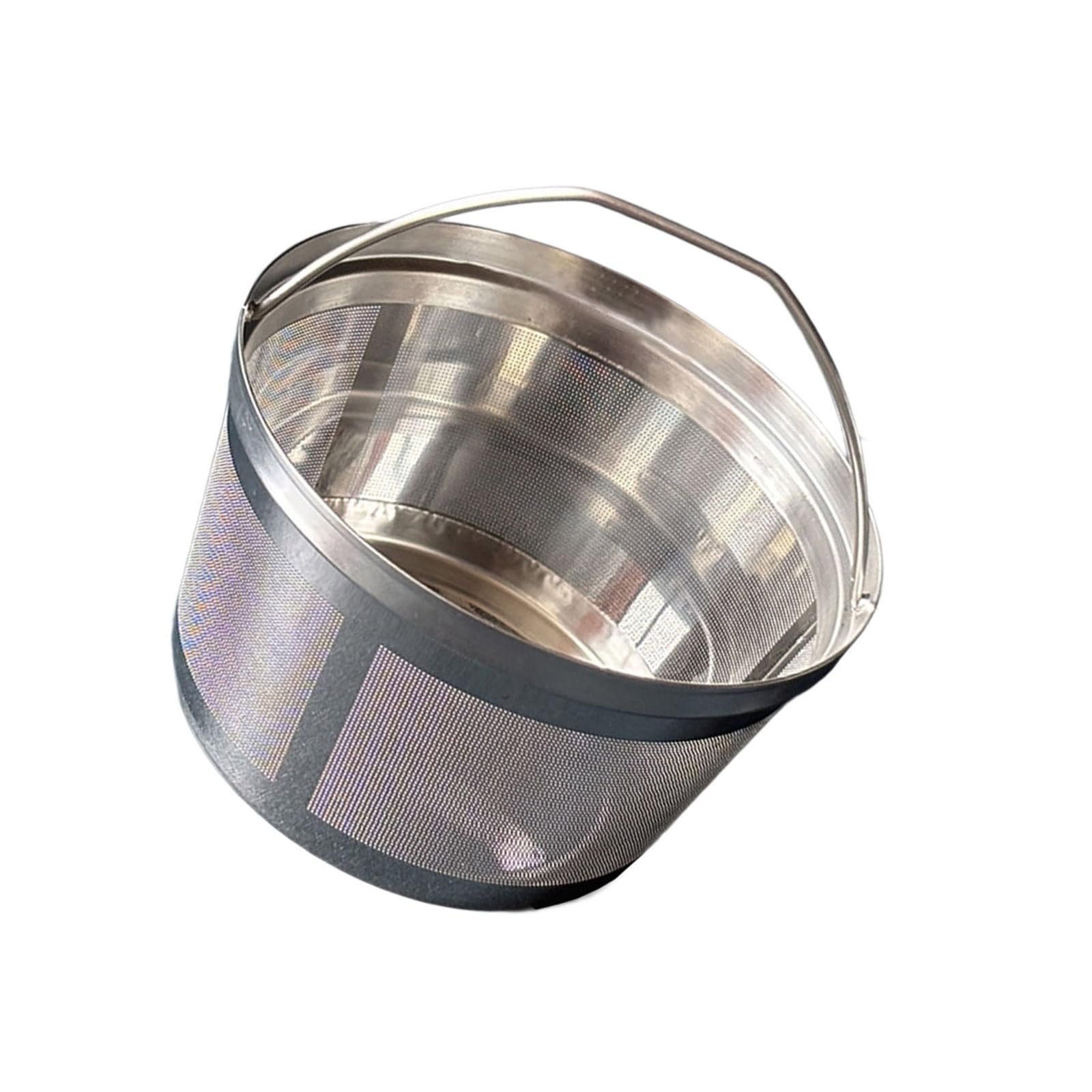 NEWFT Generic Coffee Filter Basket Stainless Steel Fine Meshes Screen Sturdy Construction Suitable with Most Brewer