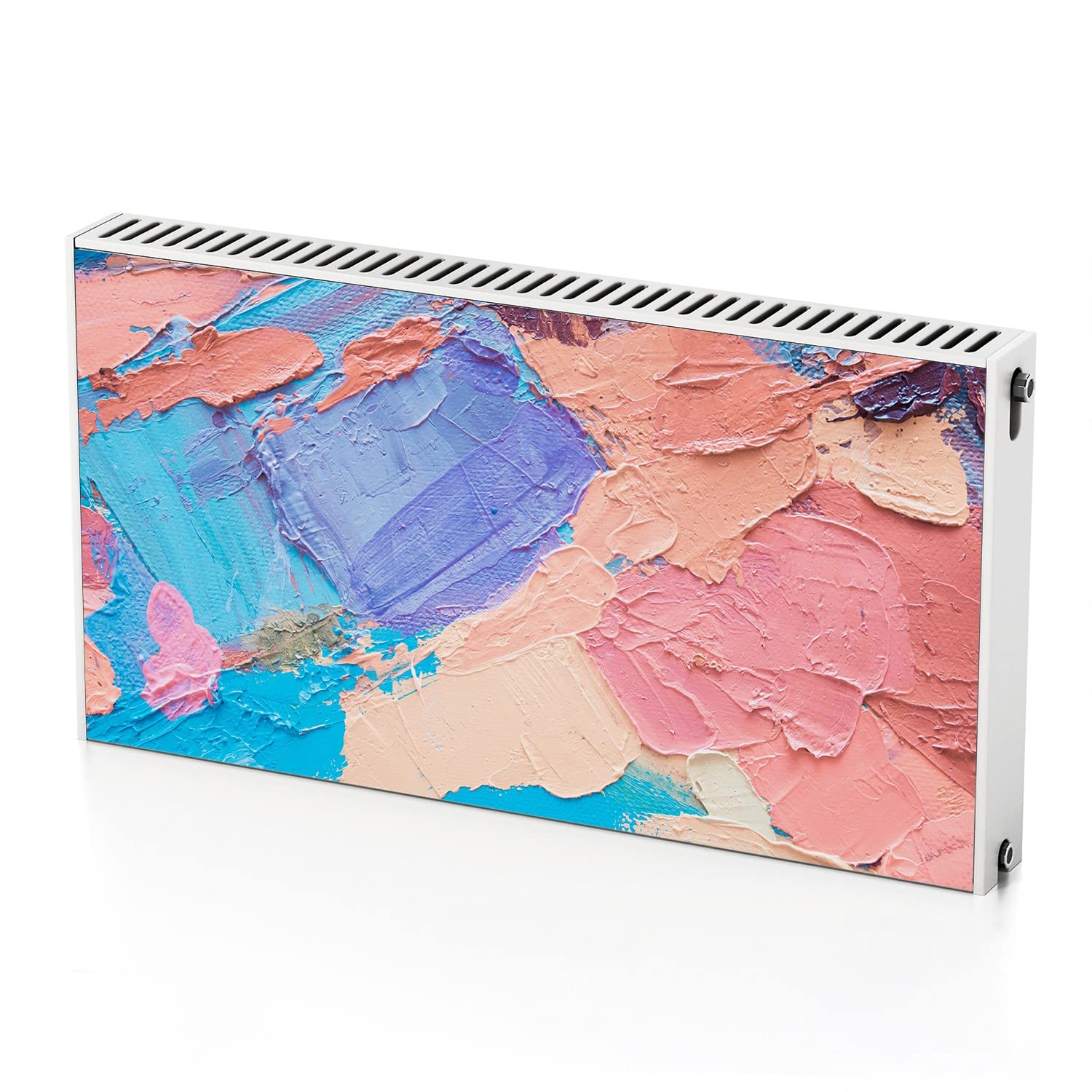 Autocollant de radiateur magnétique Coloray décor graphique multicolore 110x60cm