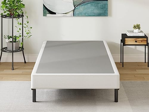 Miniatura 6 de RLDVAY Muelle de caja individual de perfil bajo de 5 pulgadas, resorte de caja individual de metal resistente con cubierta de tela, fácil montaje,