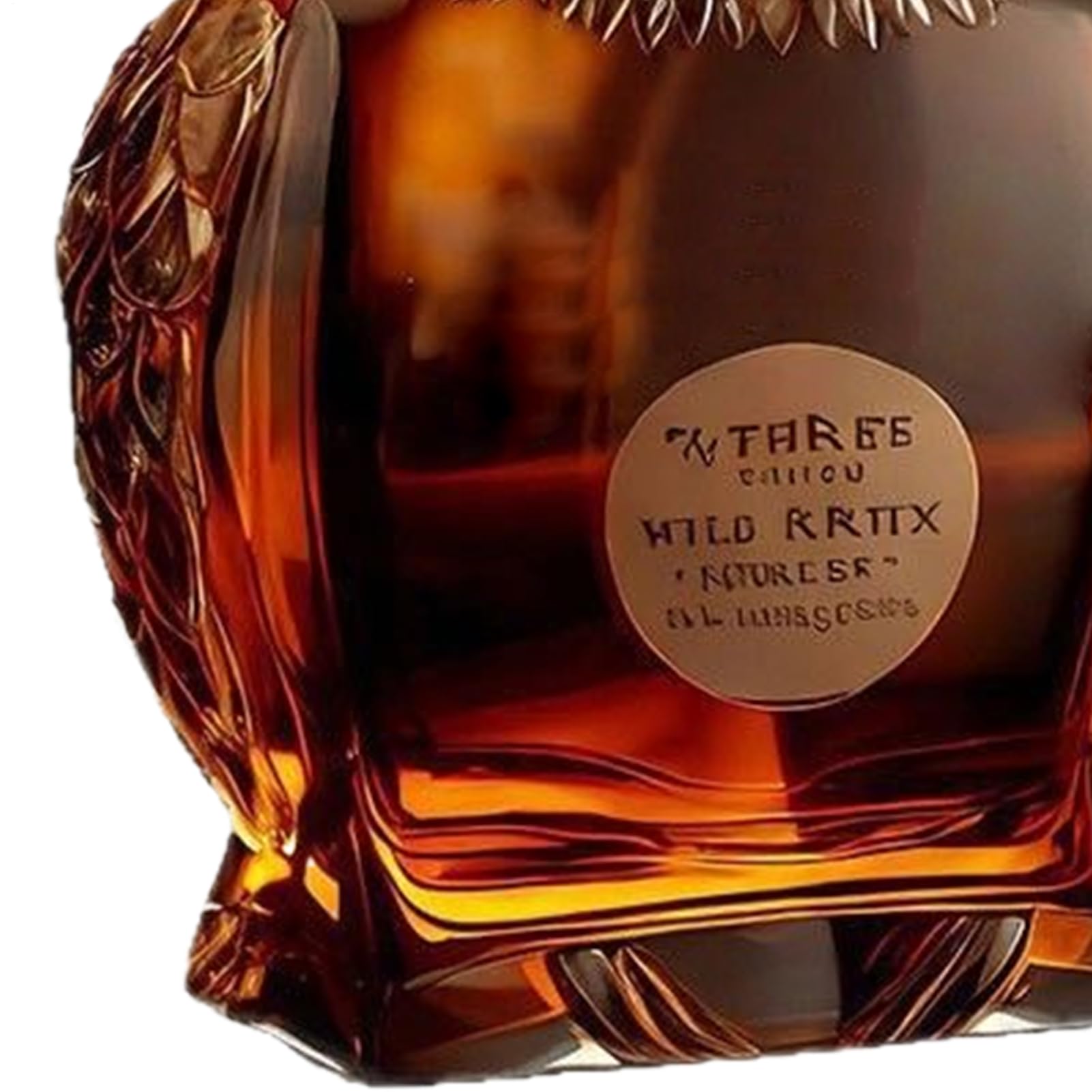 Caraffa per Whisky Decanter 350 ml Forma Alta Trasparenza Caraffa in per Vino | per Uomo Regalo Padre nonno Amico Festa di Famiglia Natale Riunione