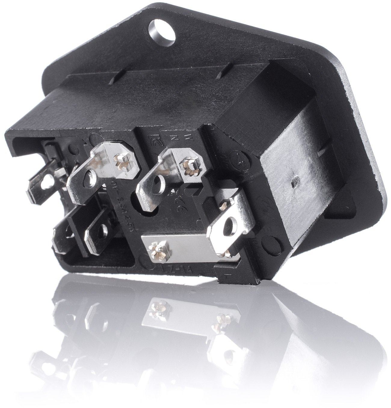 Prise Encastrable Avec Interrupteur Et Fusible – Connecteur IEC C14-320 Pour Appareils Frigorifiques Et Audio HIFI