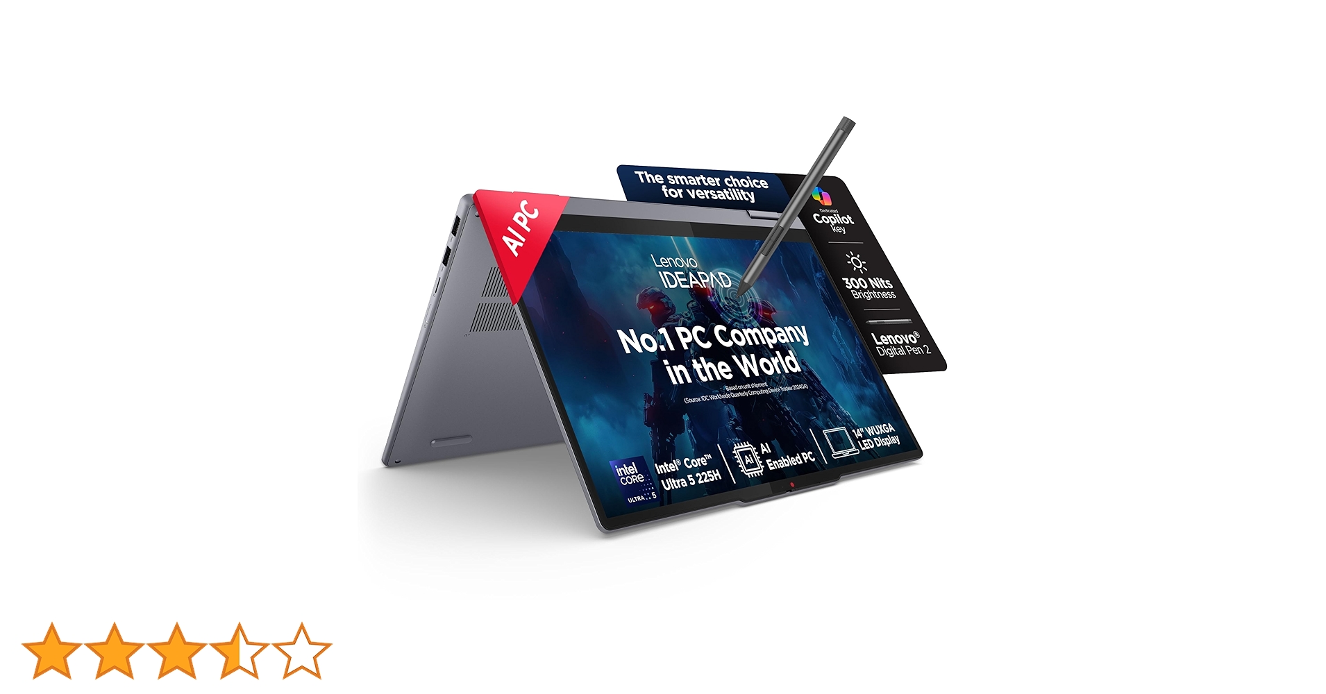 Windowsノート本体 Lenovo IdeaPad 5 2-in-1/Ultra 5 225H Lenovo IdeaPad 5 2-in-1 Intel Core Ultra 5 225H (16GB RAM/1TB SSD