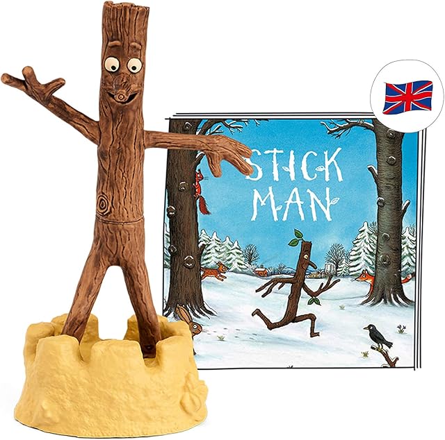 tonies Audio Character for Toniebox, Stick Man by Julia Donaldson, Audio Story, Listening Game and Song for Children, Designed for Use with Toniebox Music Player (Sold Separately)