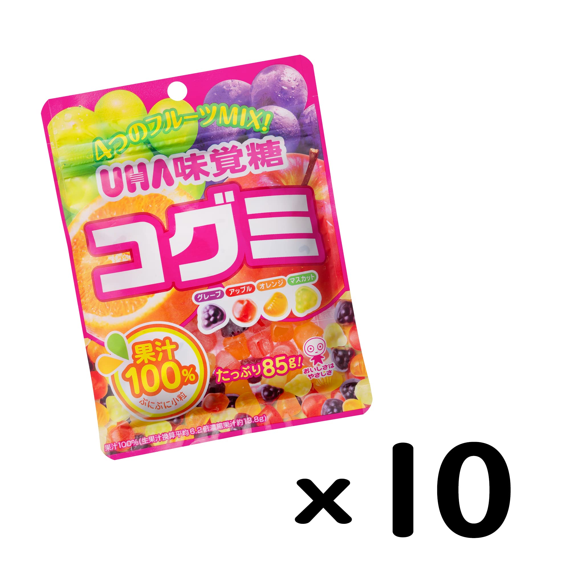 Amazon | 味覚糖 コグミ 85g×10袋 | UHA味覚糖 | グミ 通販