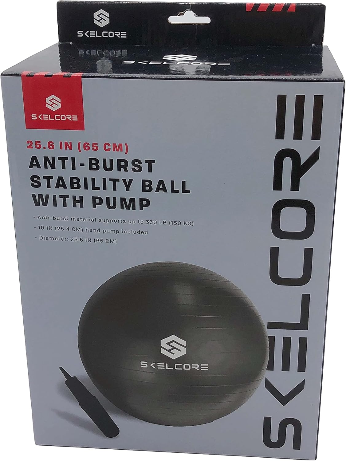 SC 65CM EXERCISE BALL WITH PMP