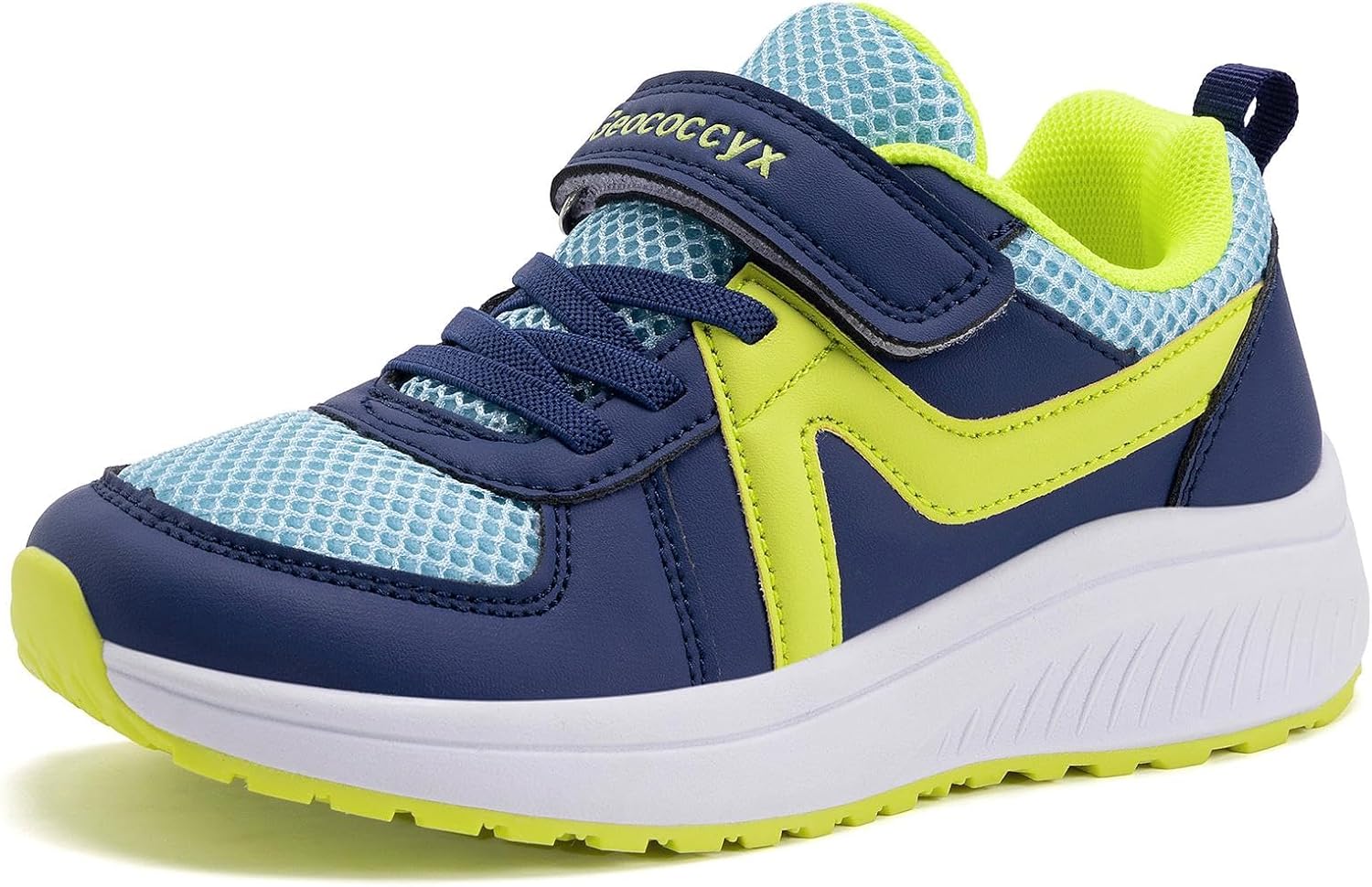 Boys Wide Toe Box Sneakers Girls Tennis Running Shoes Breathable Walking Trainers f...