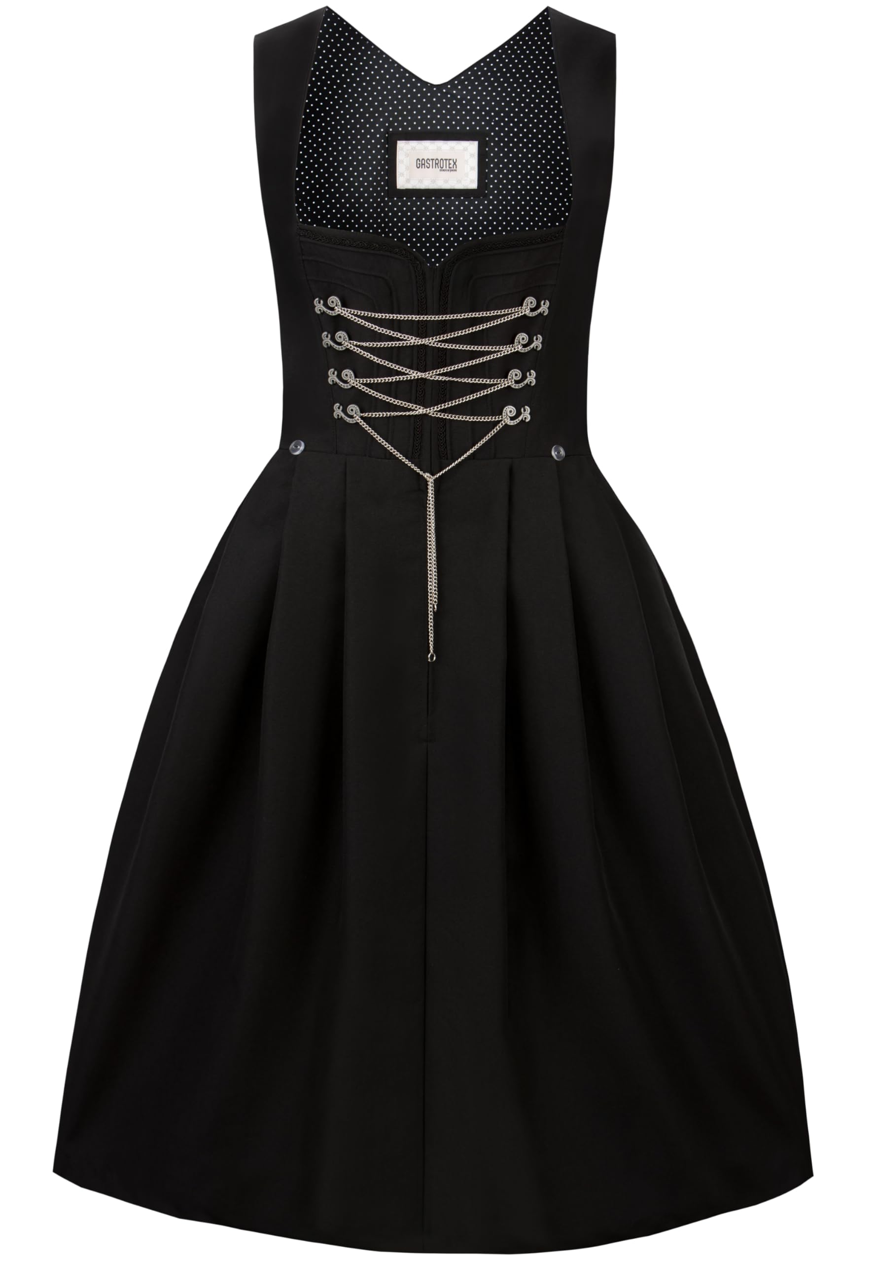 Stockerpoint Women's Dirndl Adele Special Occasion Dress, Black, 34