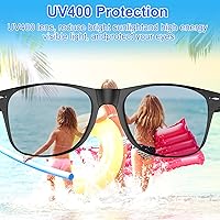 Vista 17 de MIAHART Paquete de 24 lentes de sol para niños, gafas de fiesta, rellenos de bolsas de golosinas a granel para niños y niñas, suministros de fiesta