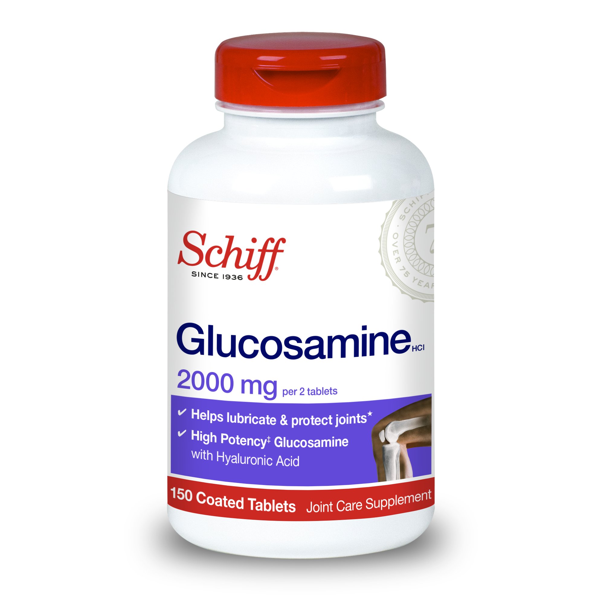 SchiffGLUCOSAMINE 2000MG (Pack of 2)