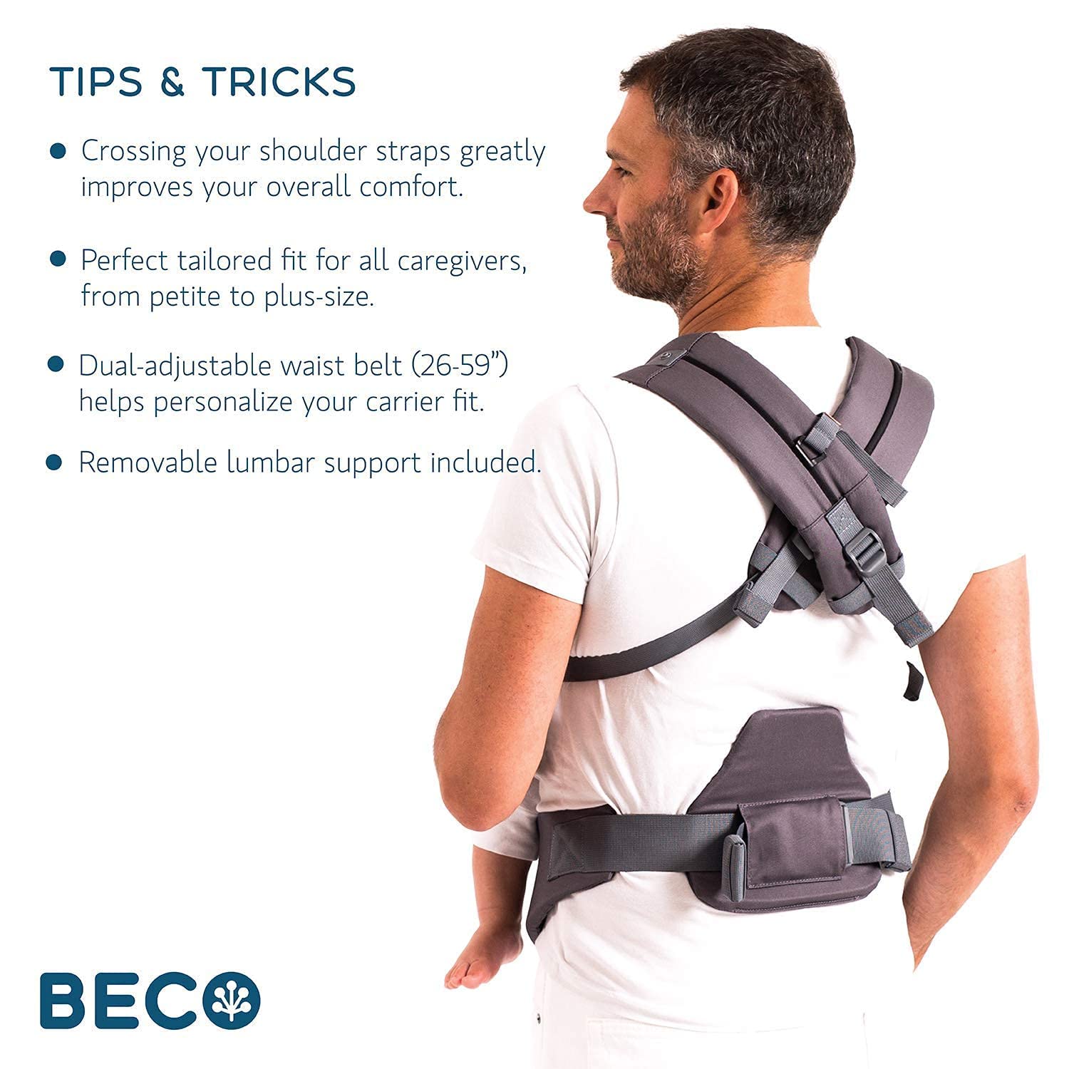Beco 8 & Boba Wrap Black Baby Carrier Bundle